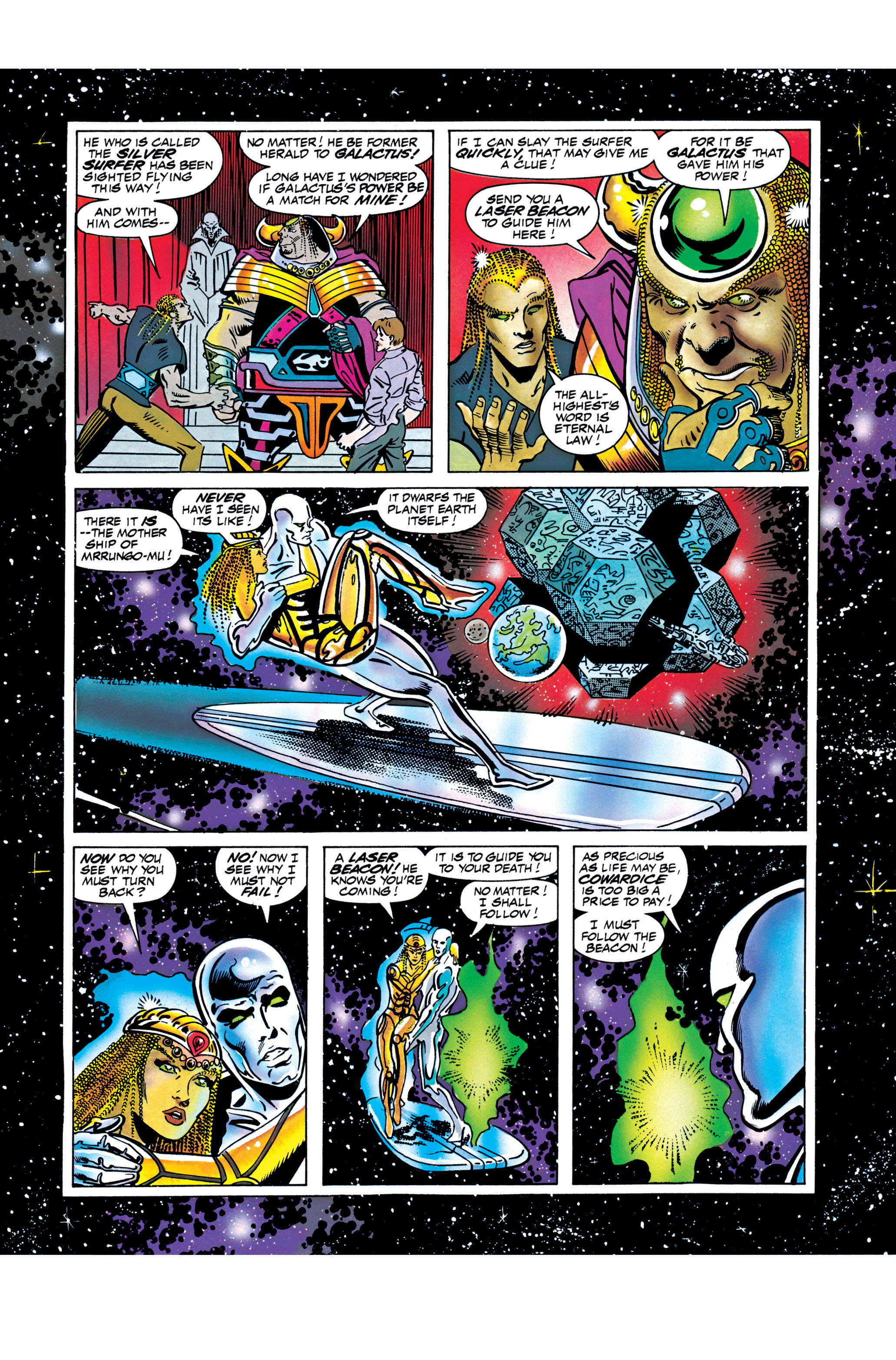 Read online Silver Surfer: Parable comic -  Issue # TPB - 108