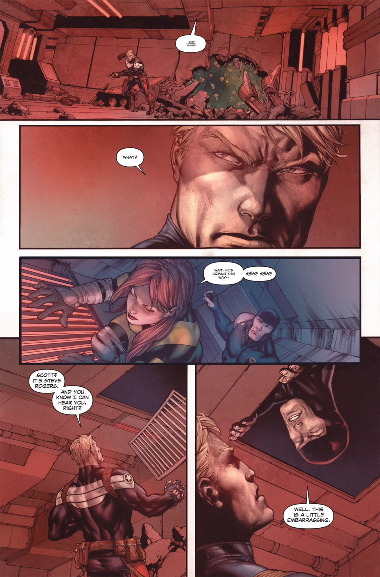 Read online X-Men/Steve Rogers: Escape From the Negative Zone comic -  Issue # TPB - 64