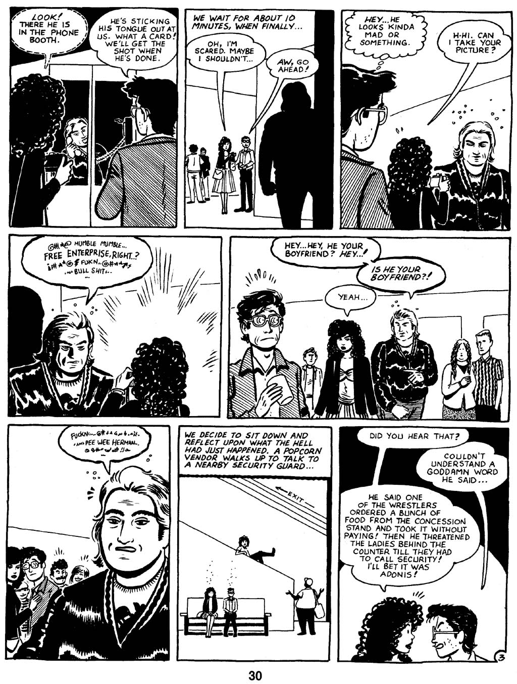 Read online Love and Rockets (1982) comic -  Issue #16 - 32