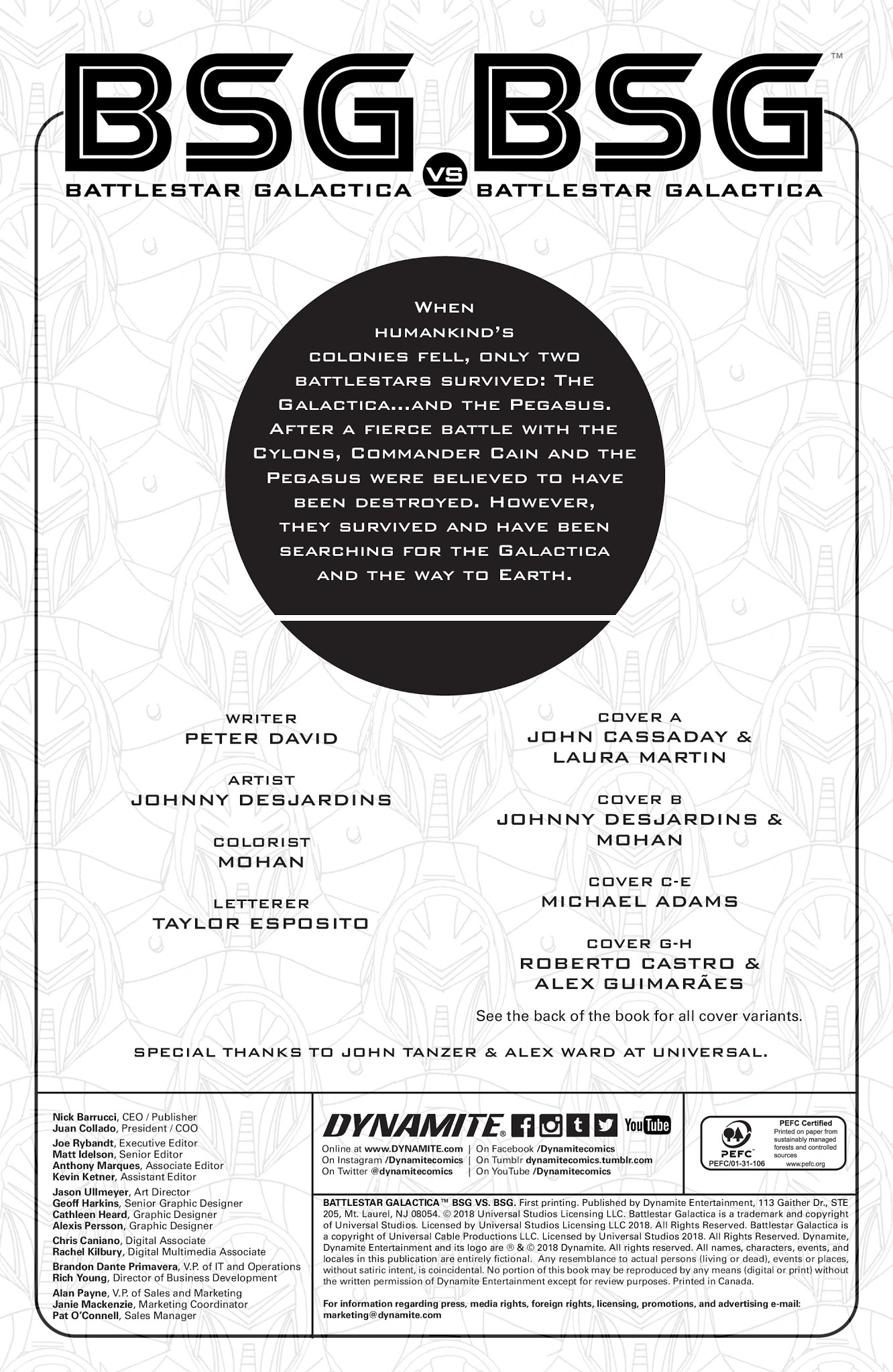 Read online Battlestar Galactica BSG vs. BSG comic -  Issue #1 - 3