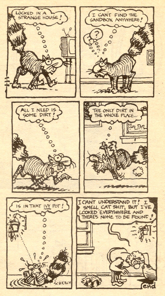Read online Adventures of Fat Freddy's Cat comic -  Issue #1 - 26