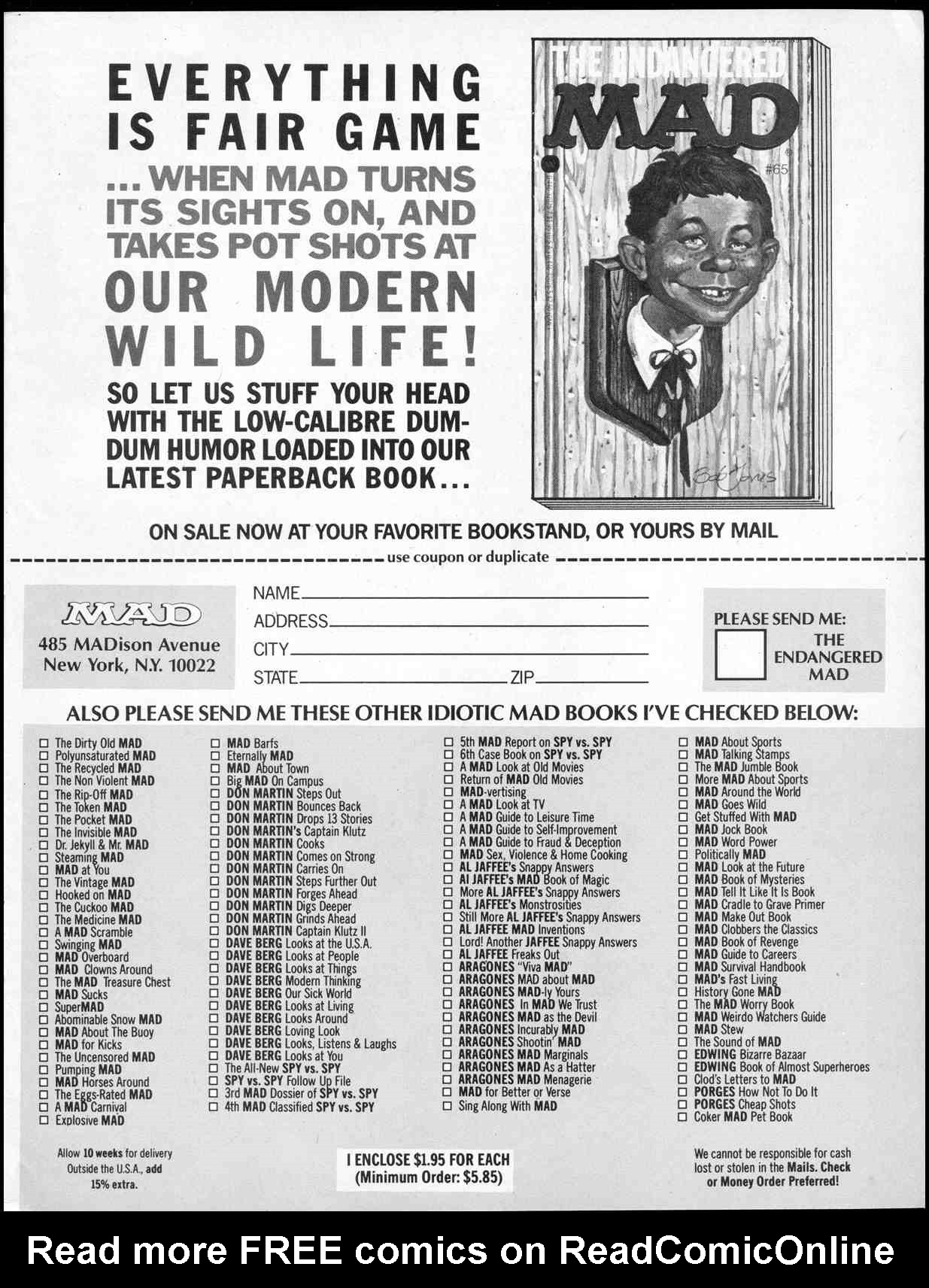 Read online MAD comic -  Issue #246 - 5