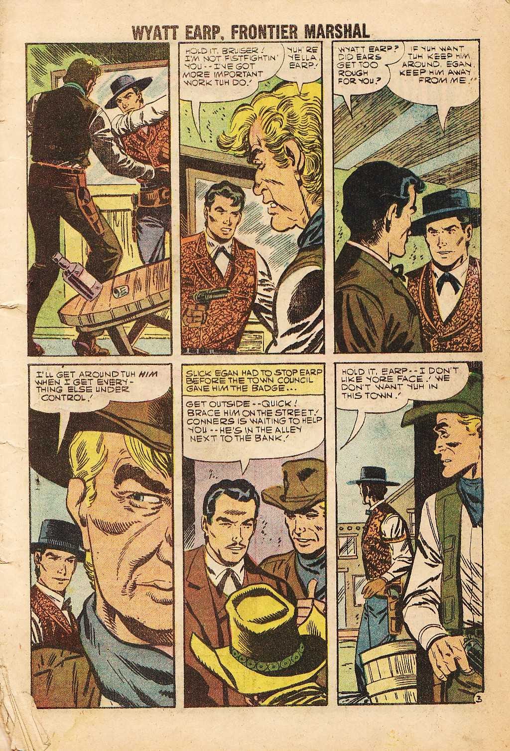 Read online Wyatt Earp Frontier Marshal comic -  Issue #23 - 5