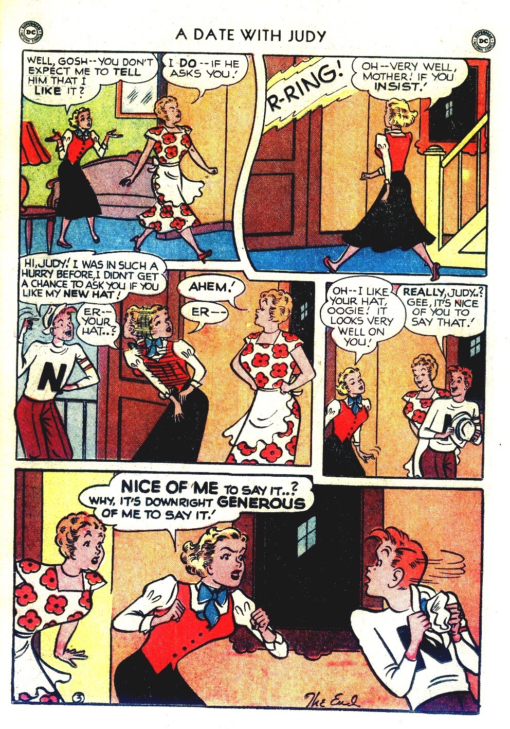 Read online A Date with Judy comic -  Issue #20 - 36