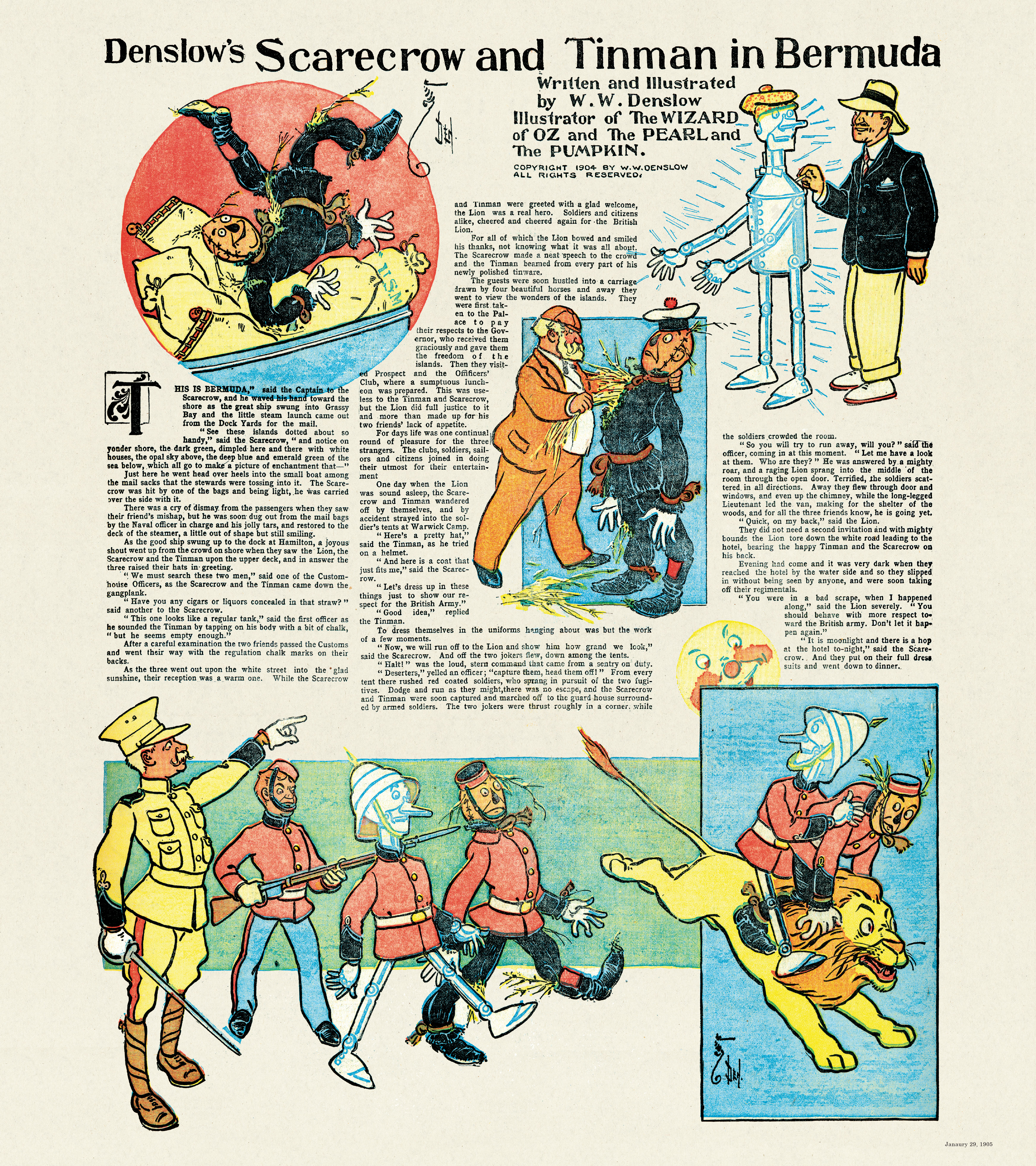 Read online Queer Visitors from the Marvelous Land of Oz comic -  Issue # TPB - 57