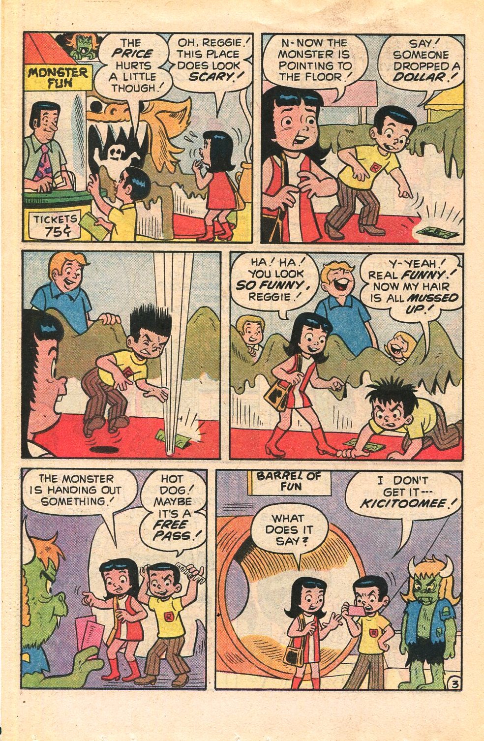 Read online Archie's TV Laugh-Out comic -  Issue #69 - 22