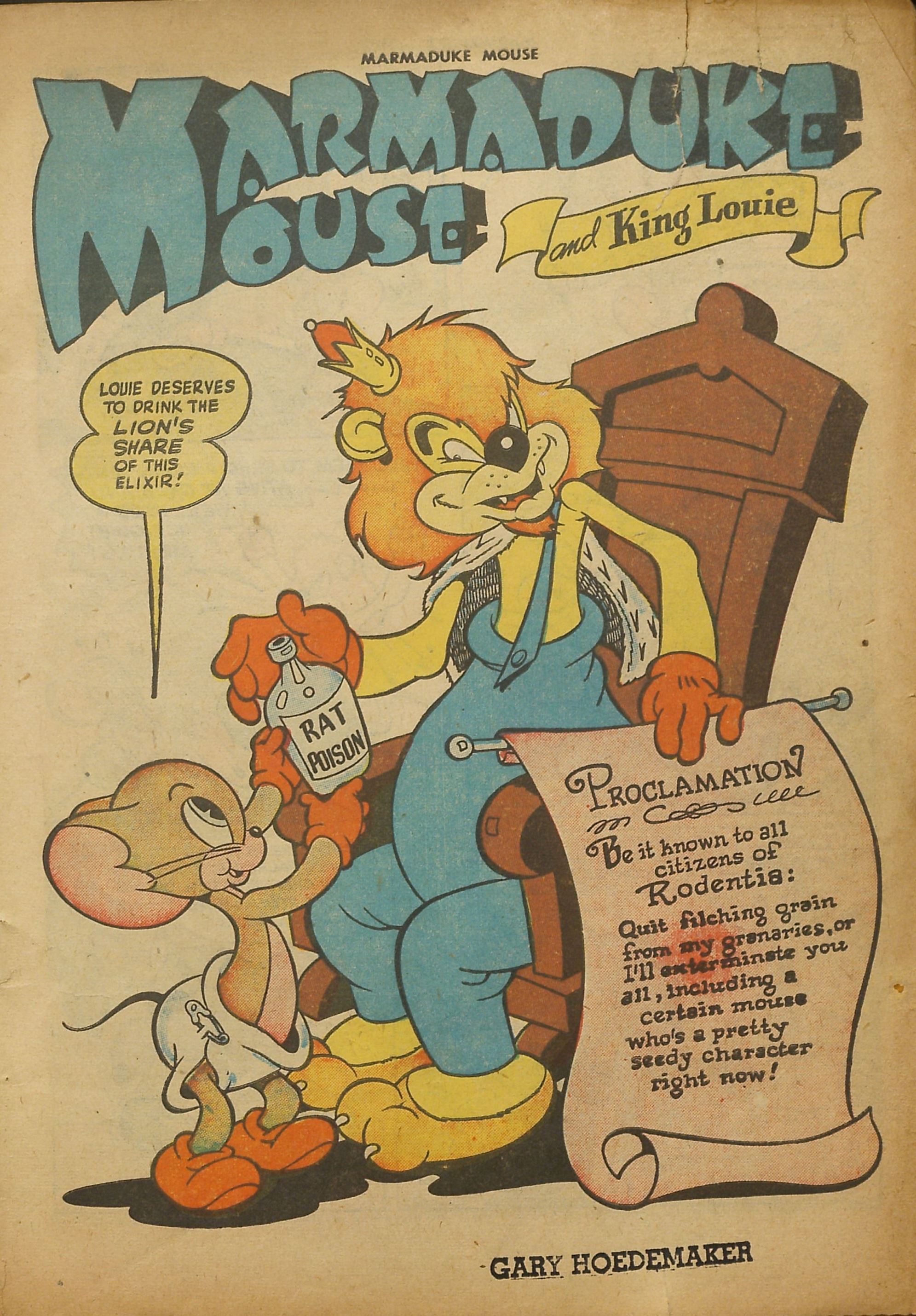 Read online Marmaduke Mouse comic -  Issue #11 - 4