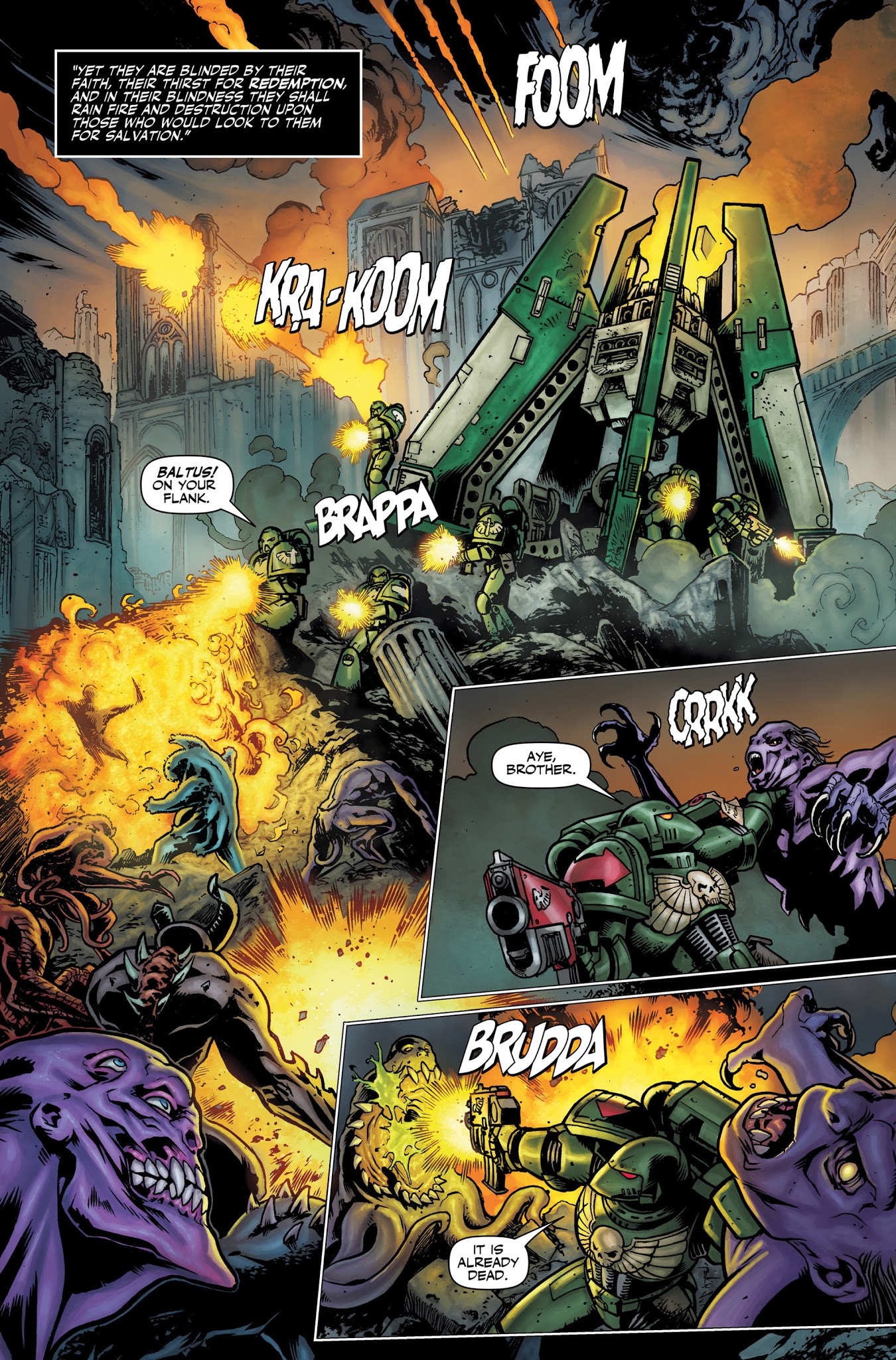 Read online Warhammer 40,000: Will of Iron comic -  Issue #0 - 6