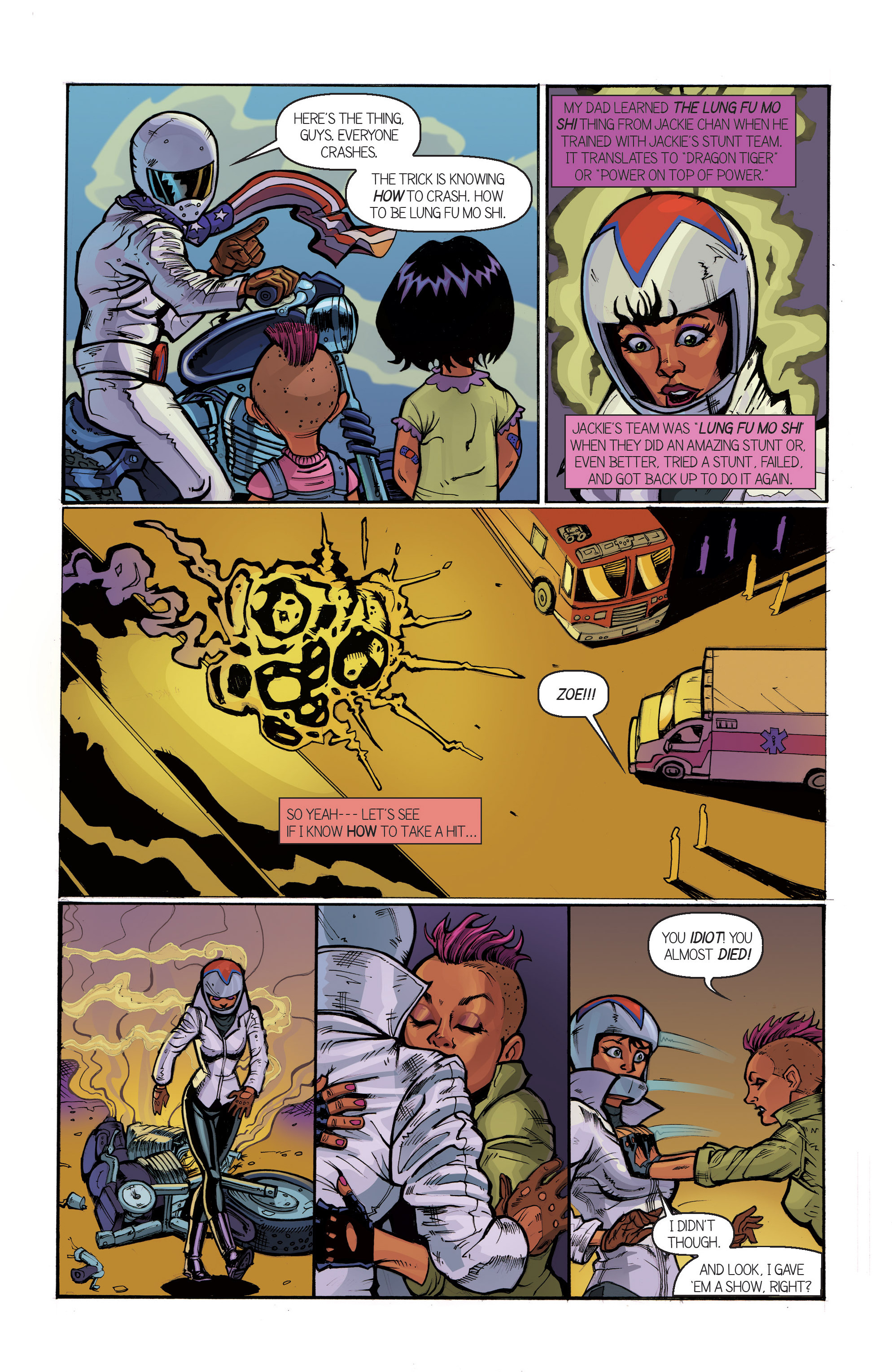 Read online Zoe Dare Versus The Disasteroid comic -  Issue #1 - 9