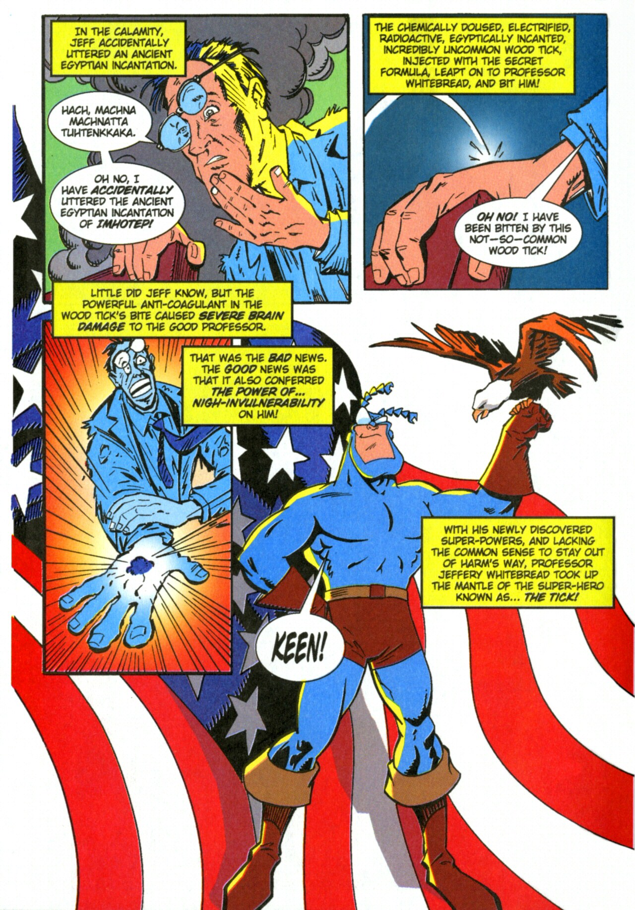 Read online The Tick's Golden Age Comic comic -  Issue #1 - 5