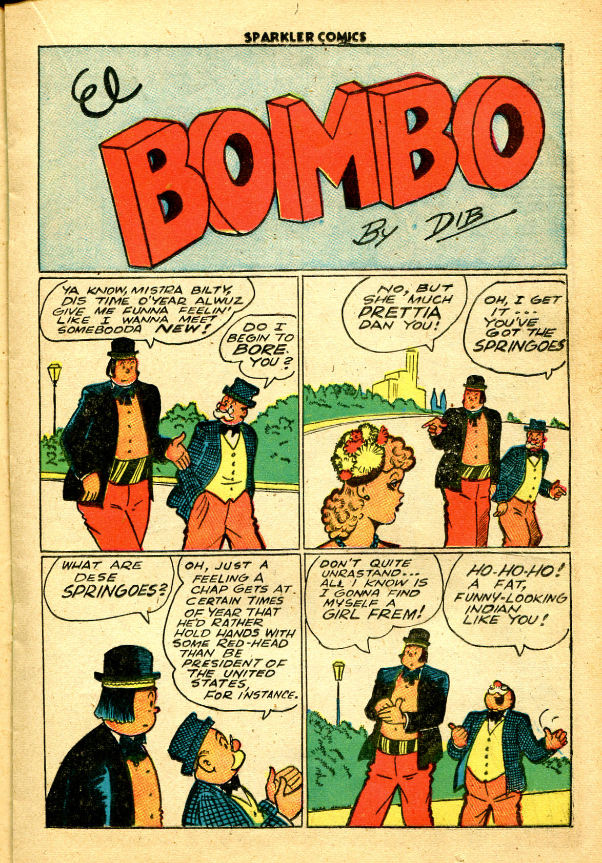 Read online Sparkler Comics comic -  Issue #56 - 21