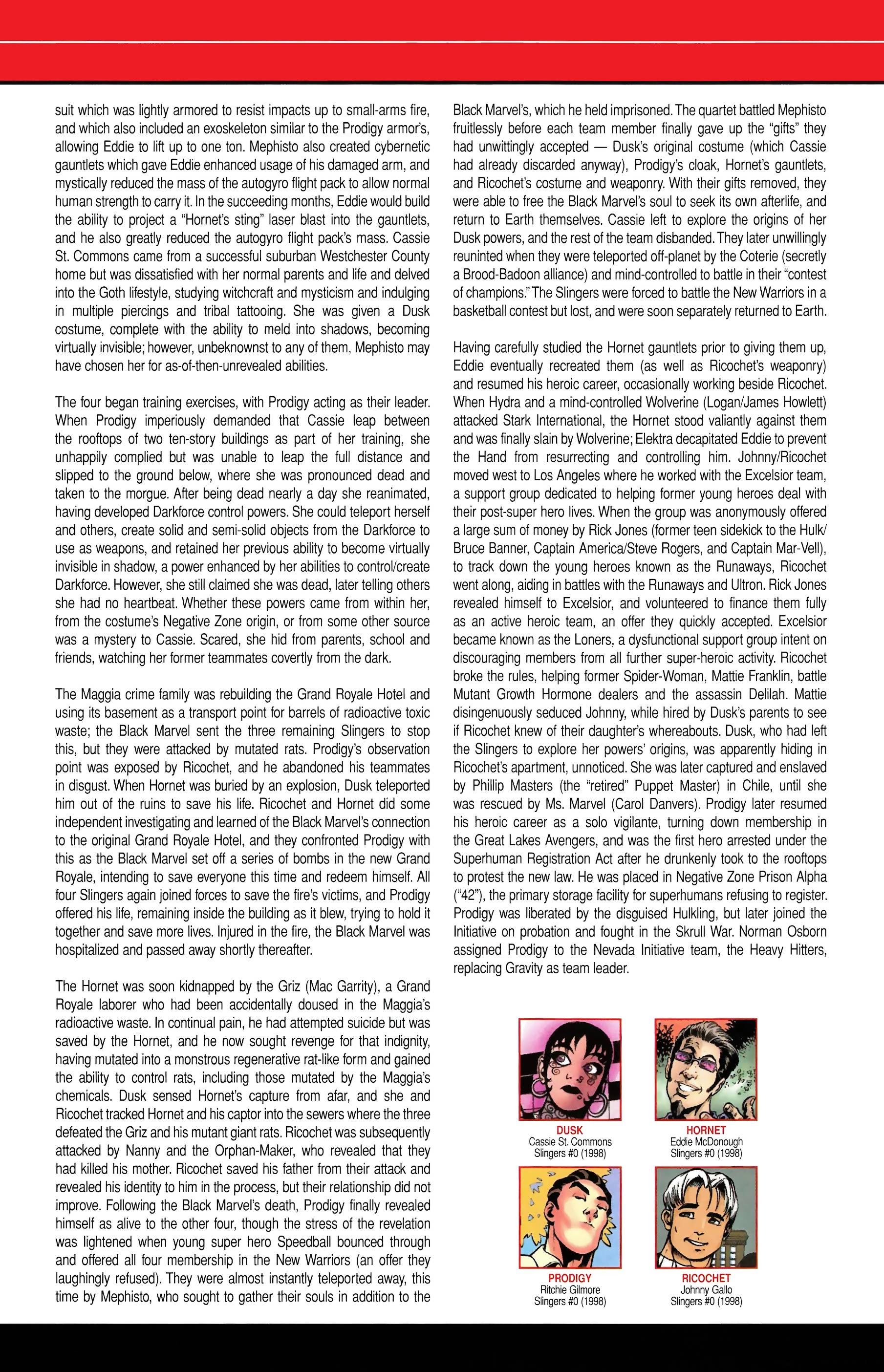 Read online Official Handbook of the Marvel Universe A to Z comic -  Issue # TPB 10 (Part 2) - 100