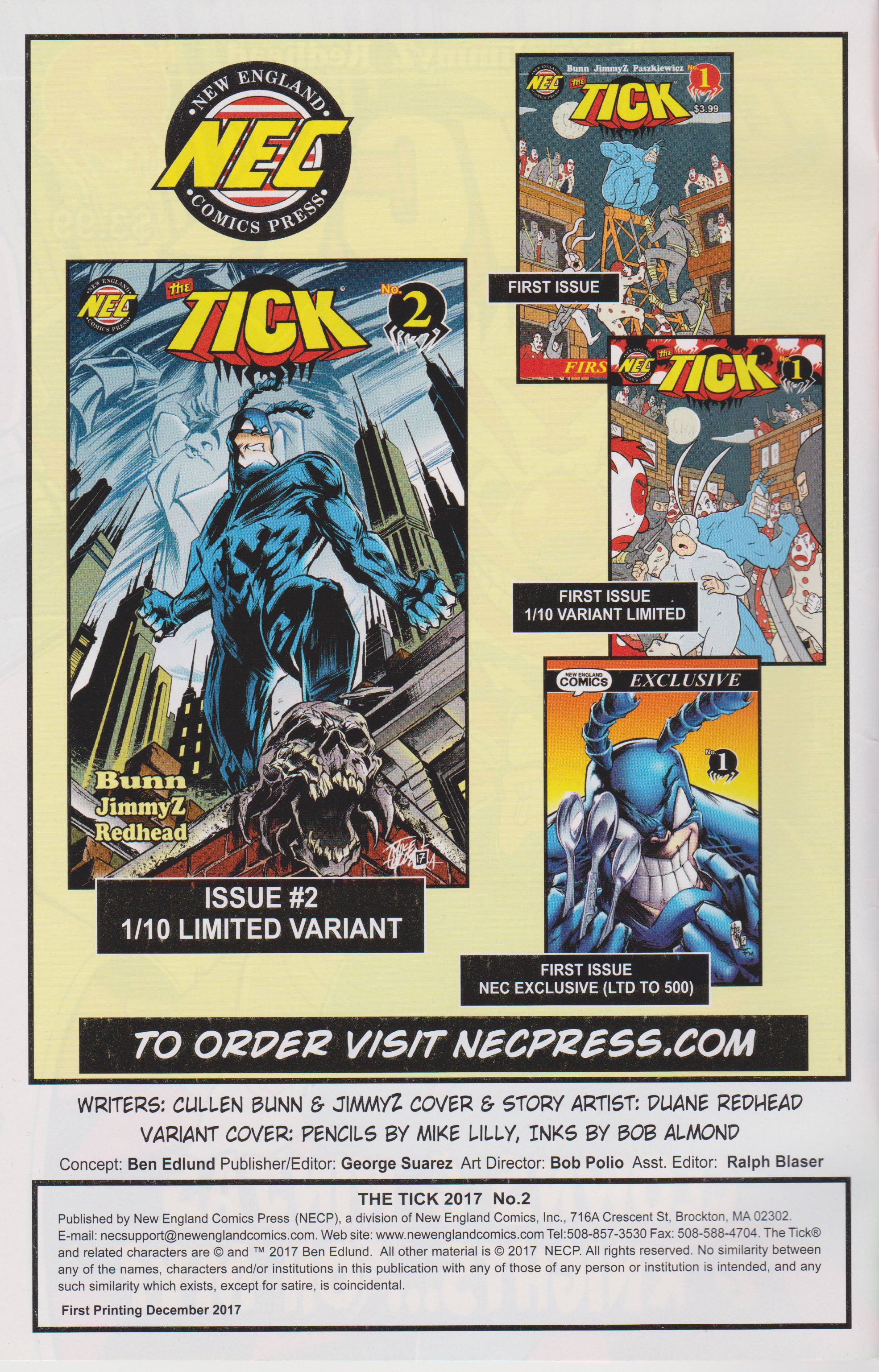 Read online The Tick 2017 comic -  Issue #2 - 2