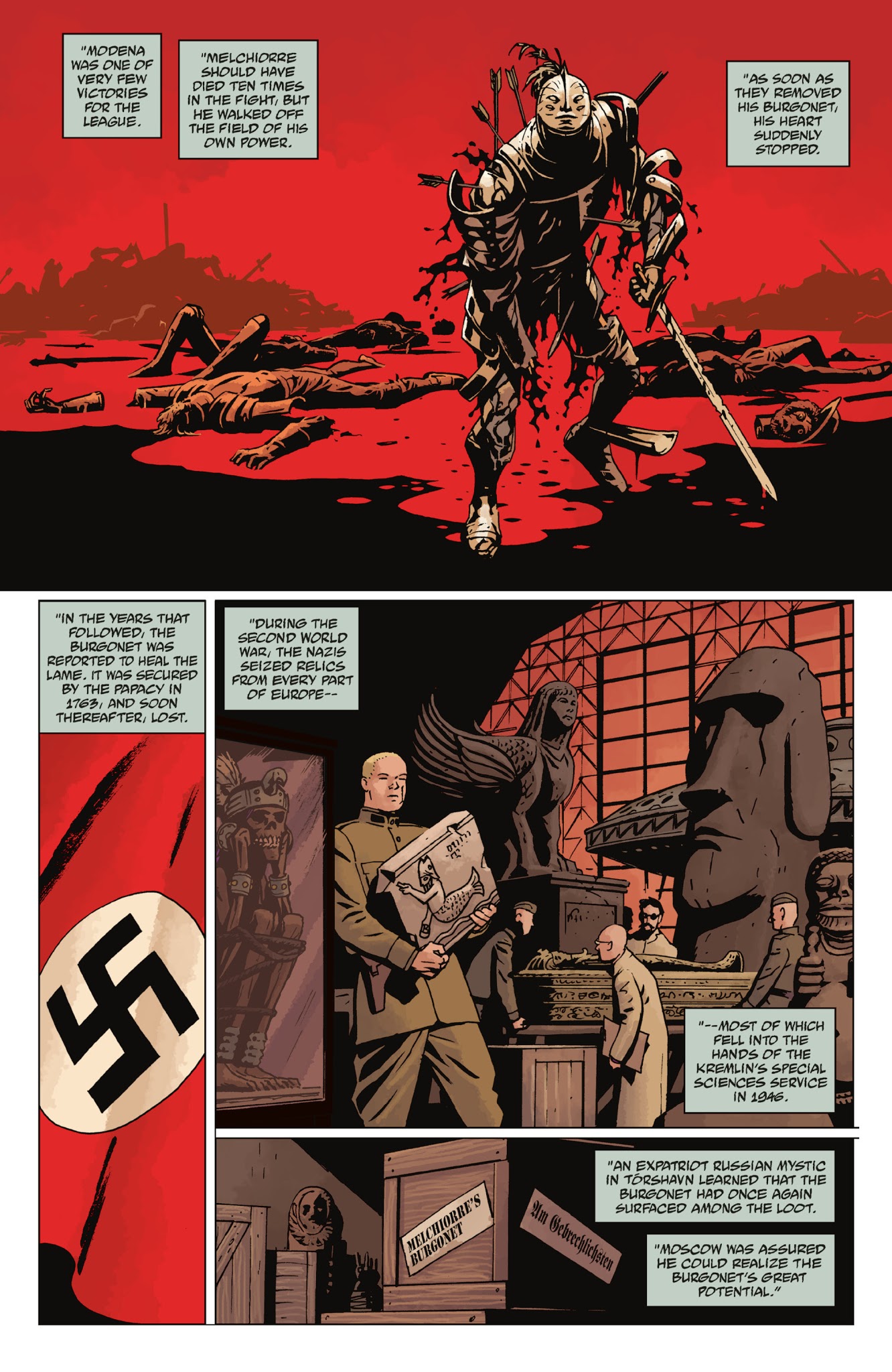 Read online Abe Sapien: The Devil Does Not Jest and Other Stories comic -  Issue # TPB - 43