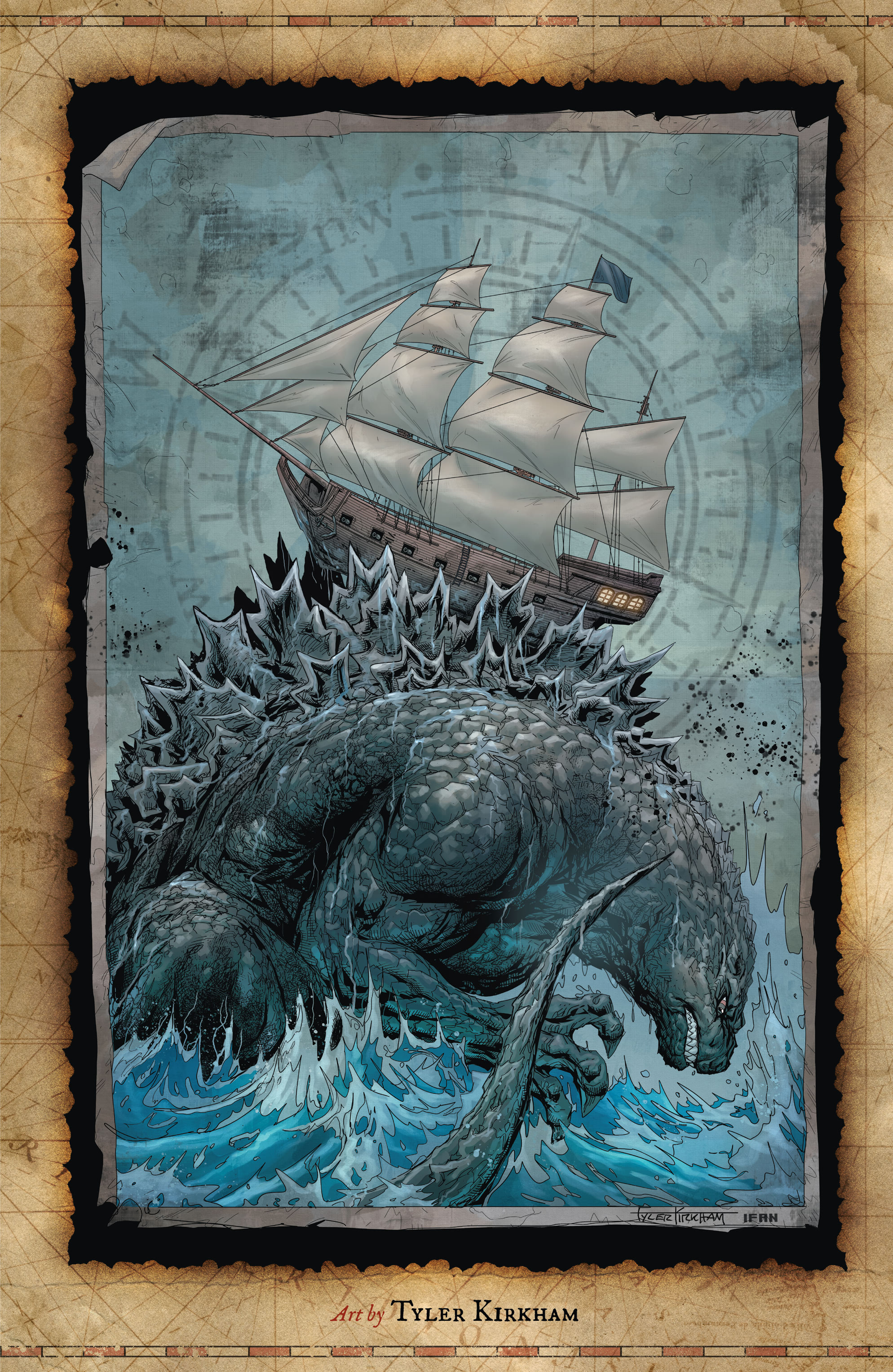 Read online Godzilla: Here There Be Dragons comic -  Issue #1 - 25
