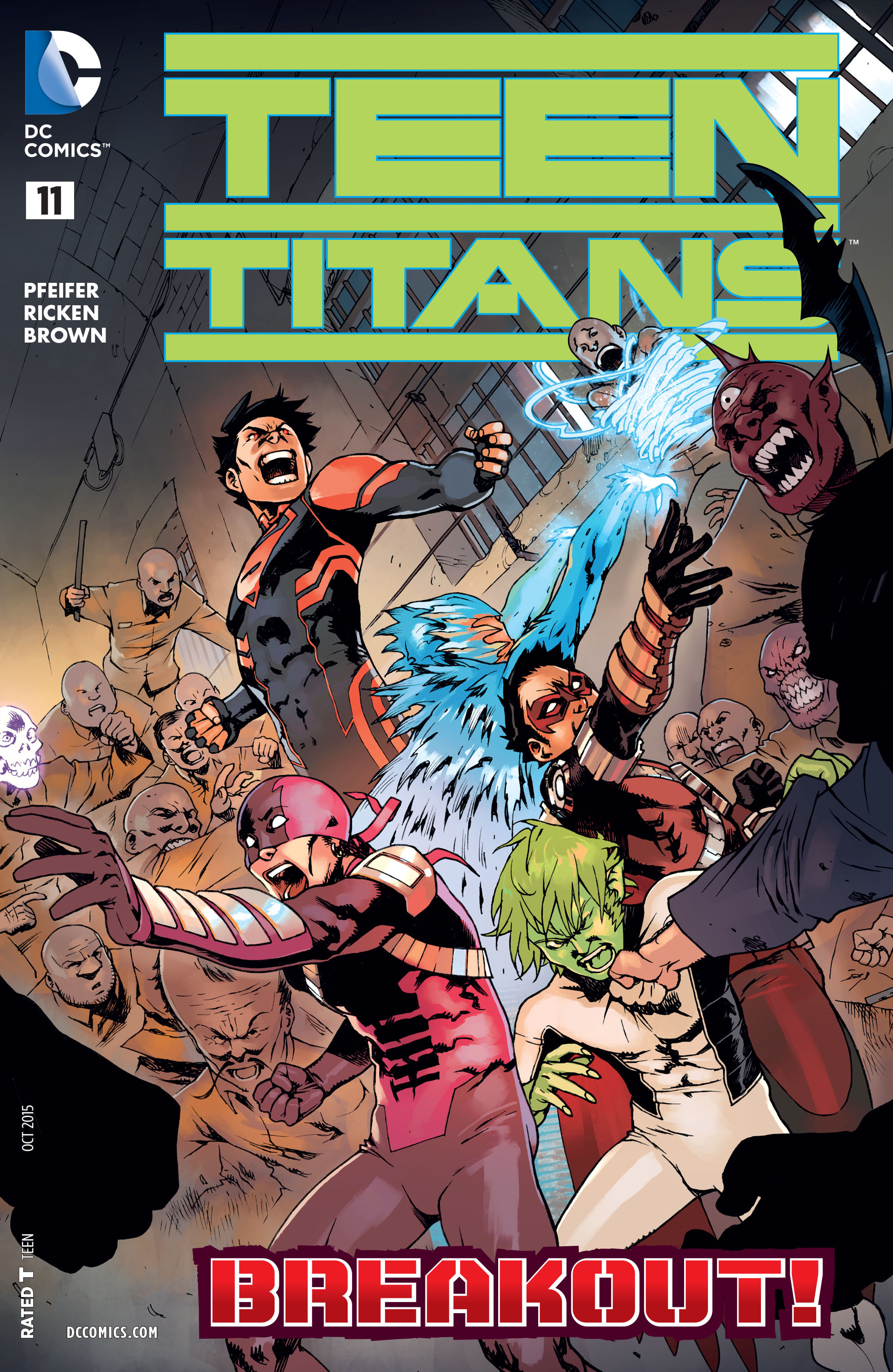 Read online Teen Titans (2014) comic -  Issue #11 - 1