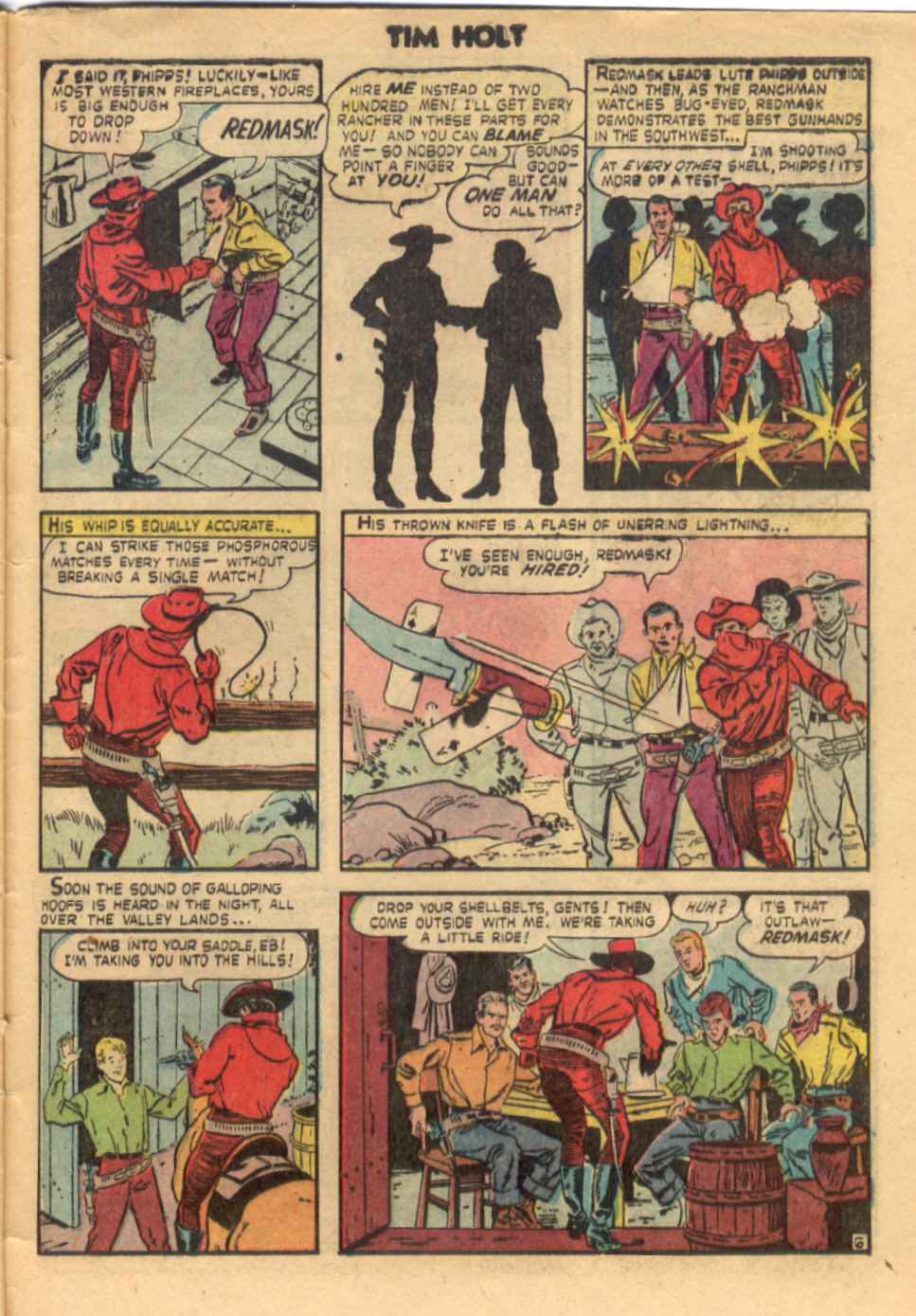 Read online Tim Holt comic -  Issue #25 - 31