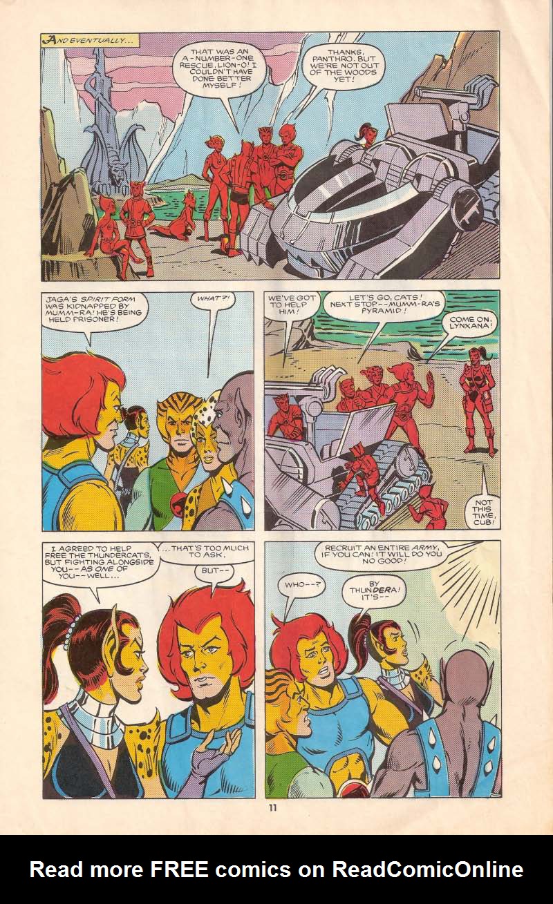 Read online ThunderCats (1987) comic -  Issue #6 - 11