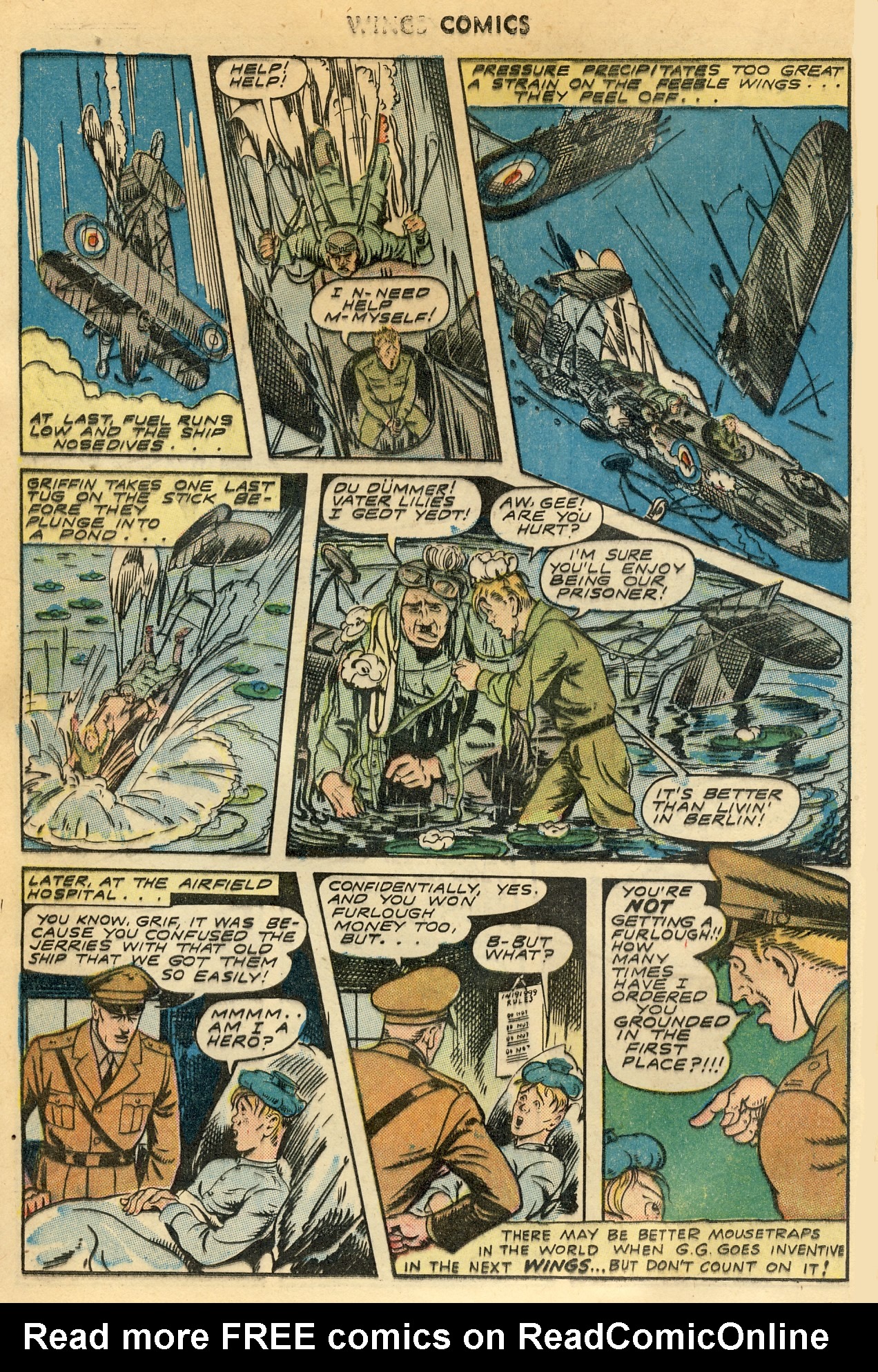 Read online Wings Comics comic -  Issue #44 - 20