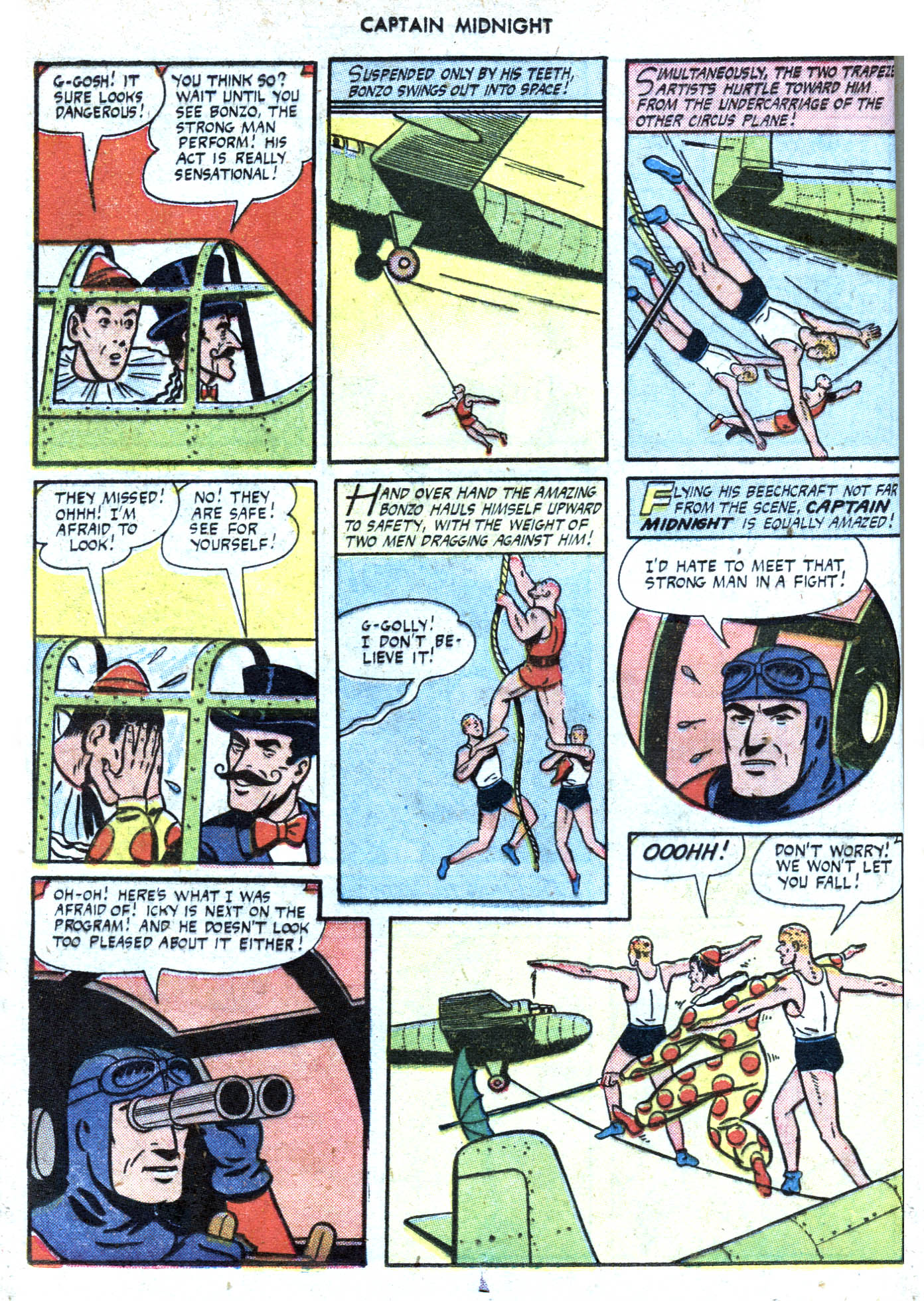 Read online Captain Midnight (1942) comic -  Issue #54 - 16