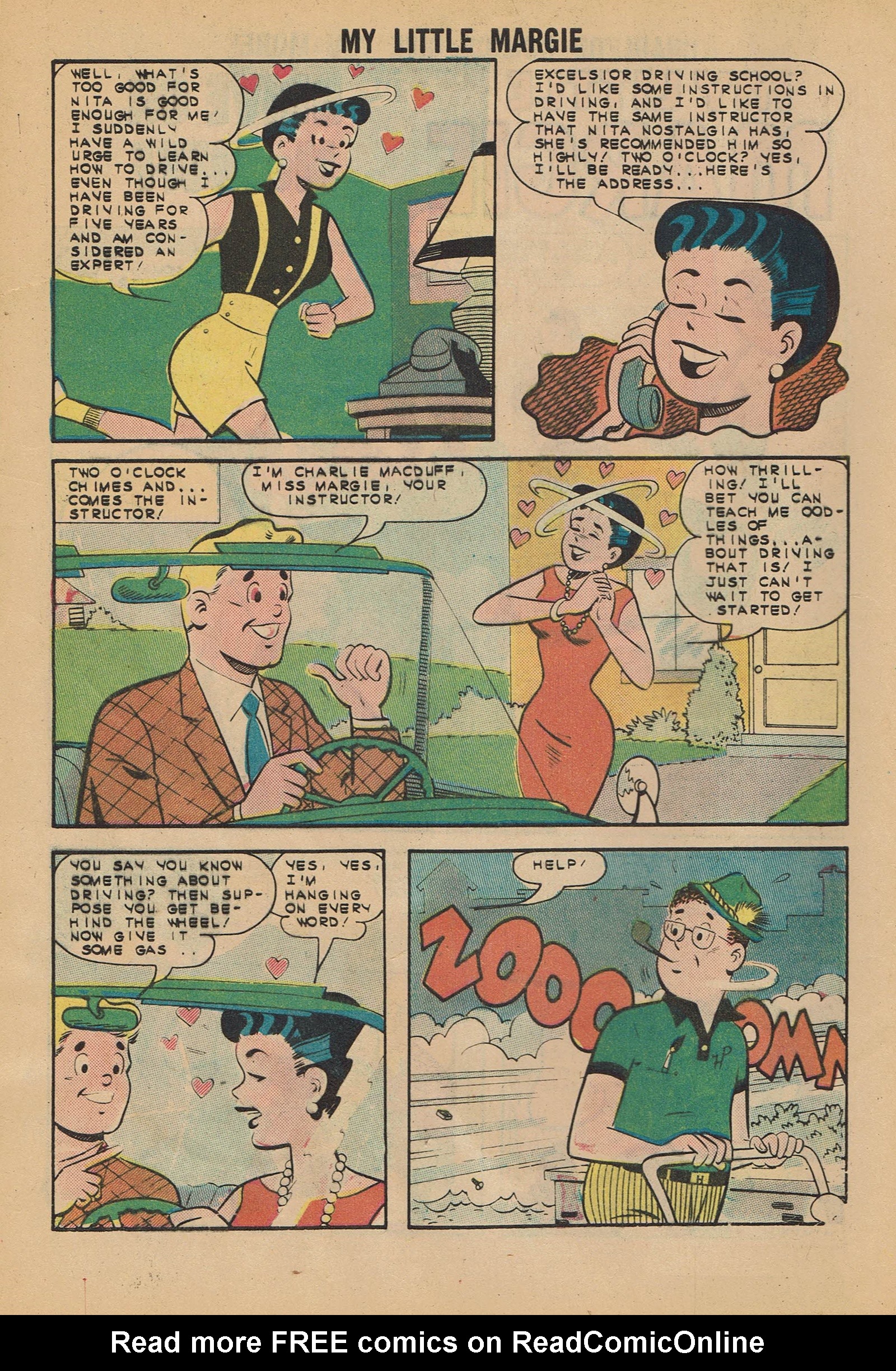 Read online My Little Margie (1954) comic -  Issue #50 - 4