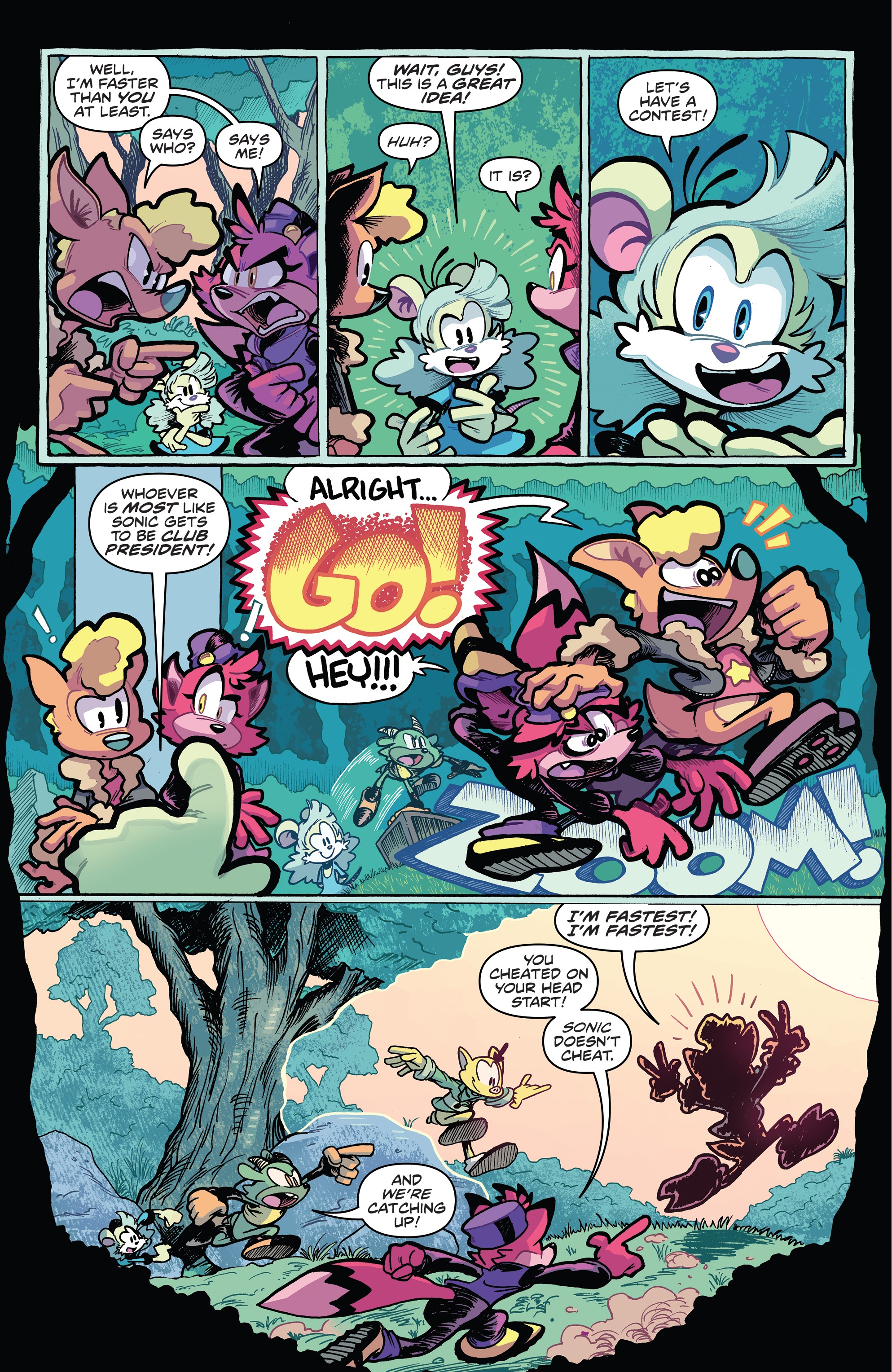 Read online Sonic the Hedgehog (2018) comic -  Issue # Annual 2019 - 38