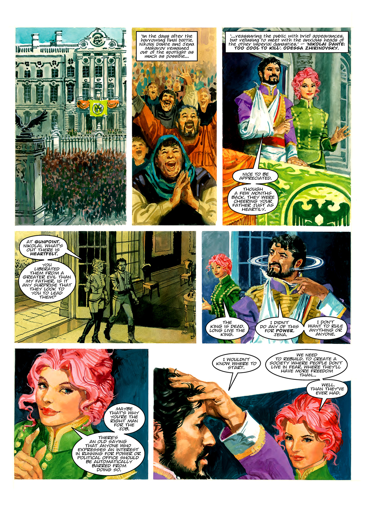 Read online Nikolai Dante comic -  Issue # TPB 11 - 128