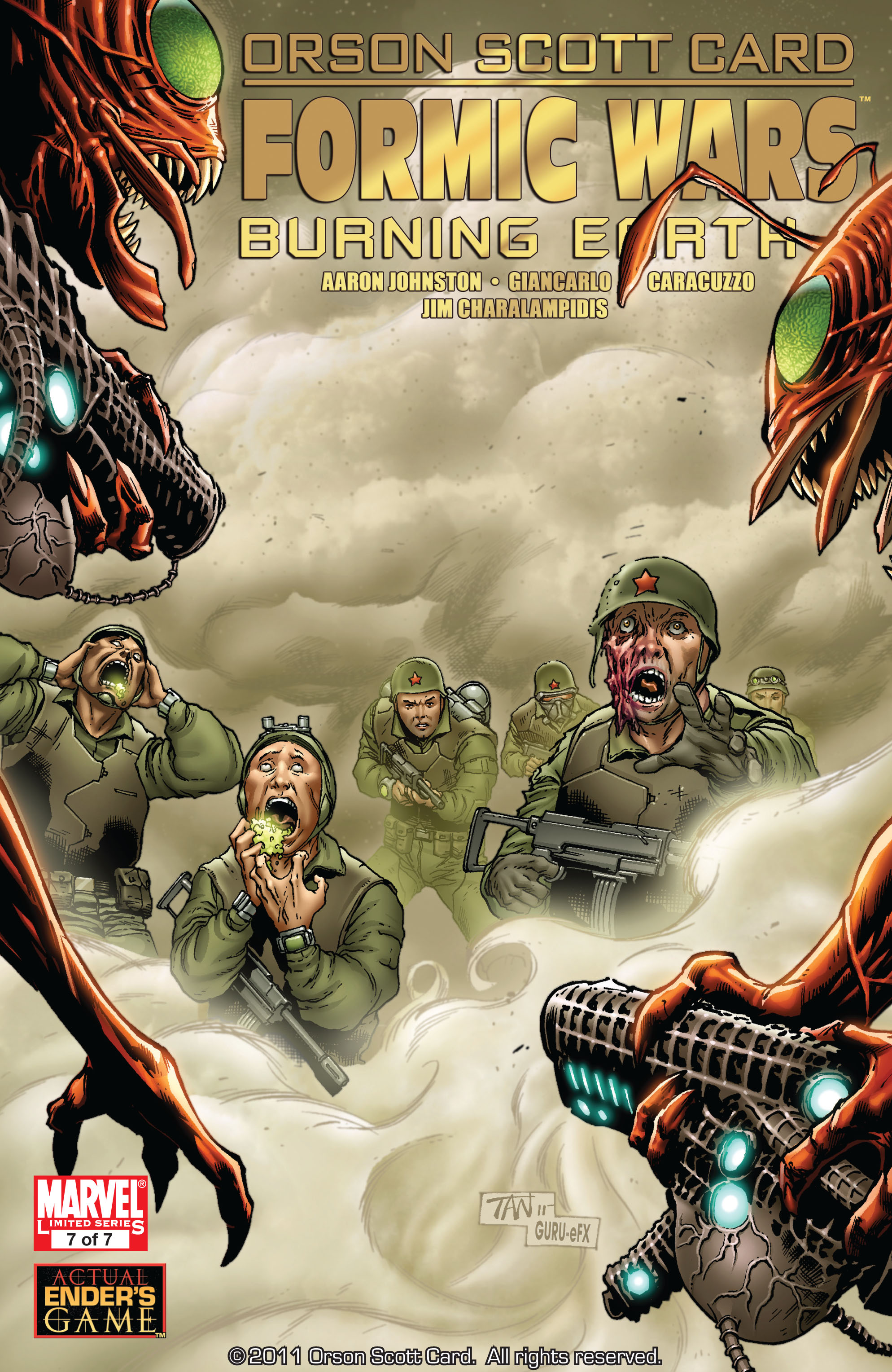 Read online Formic Wars: Burning Earth comic -  Issue #7 - 1