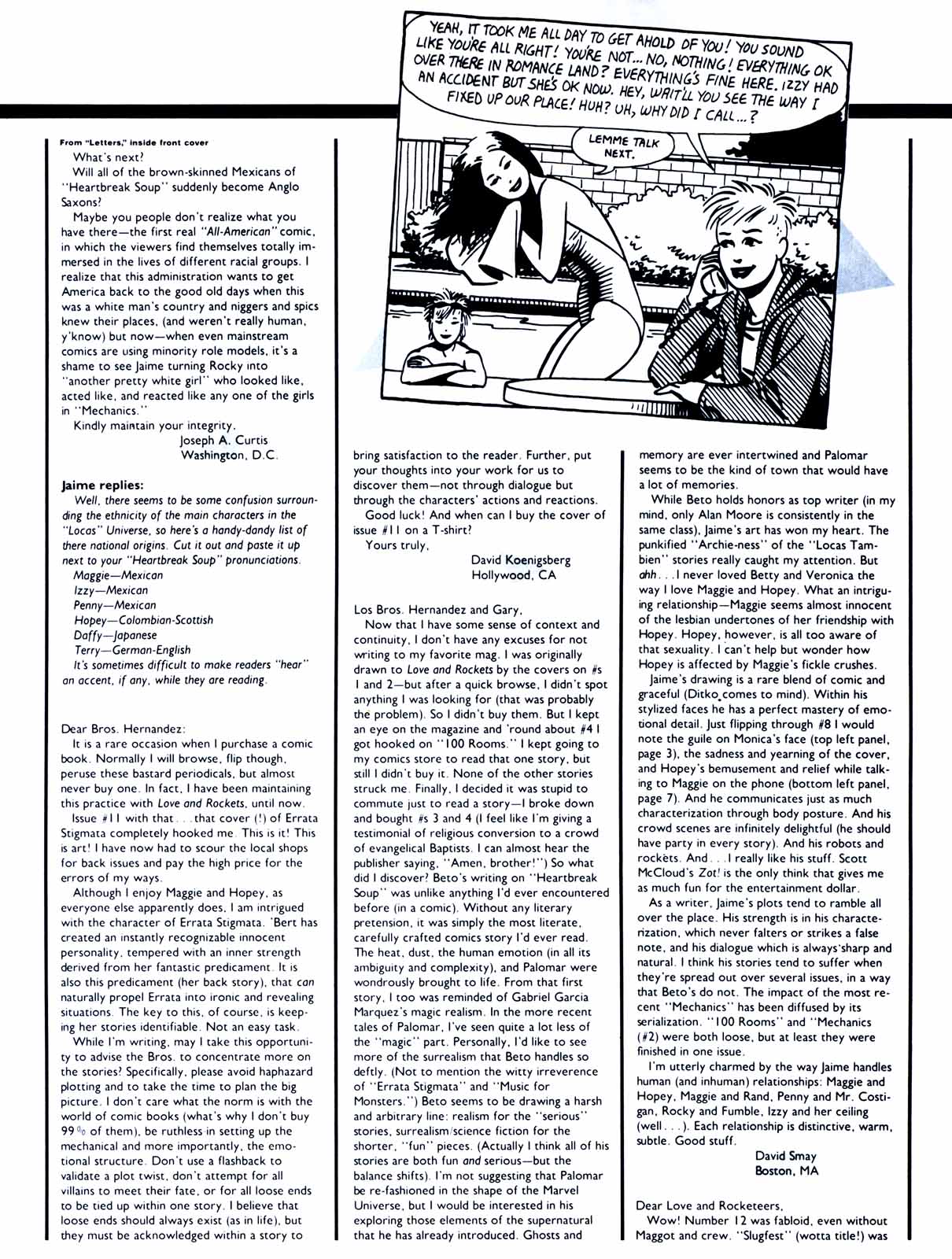 Read online Love and Rockets (1982) comic -  Issue #13 - 42