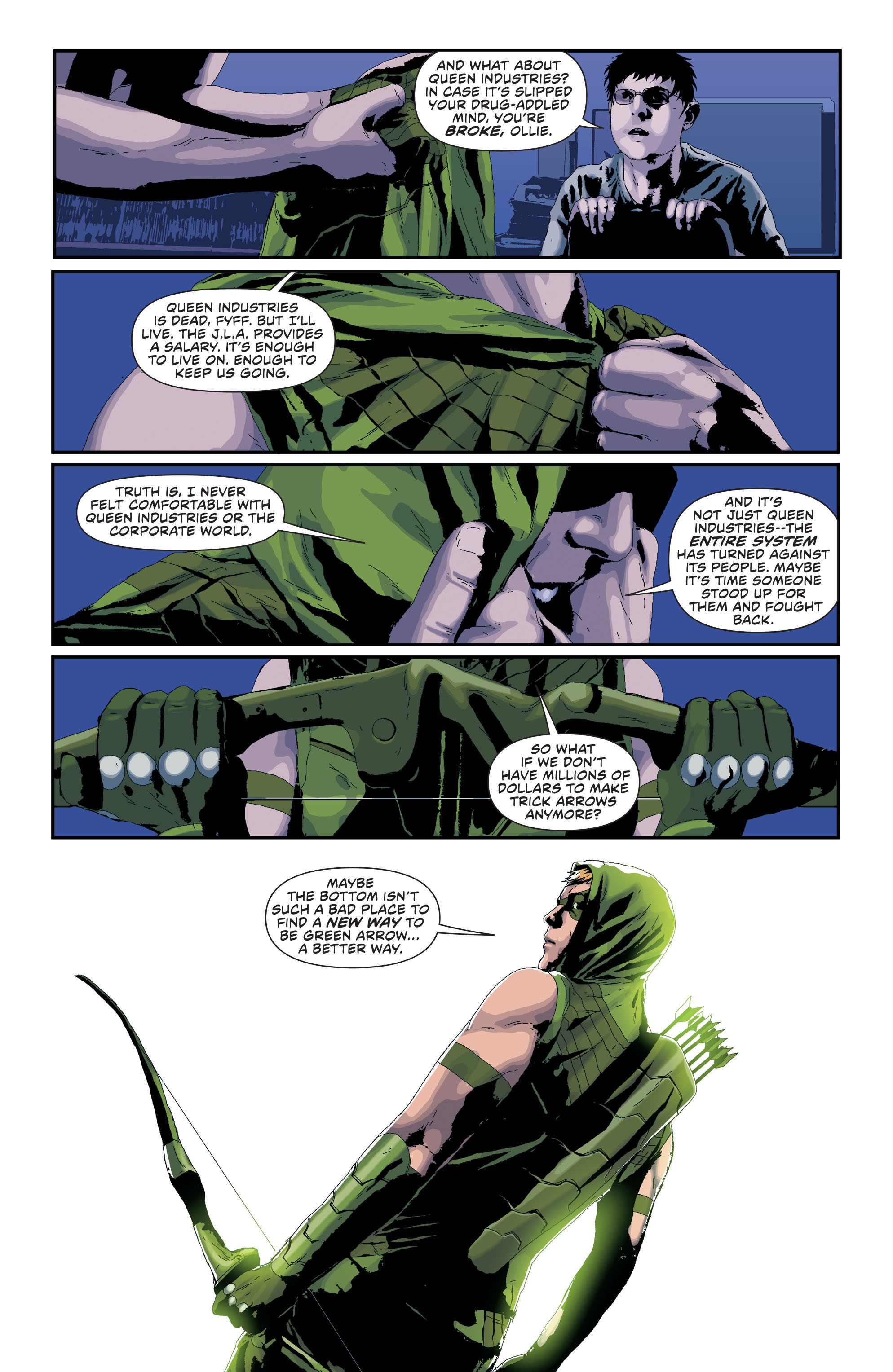 Read online Green Arrow (2011) comic -  Issue # _TPB 4 - 108