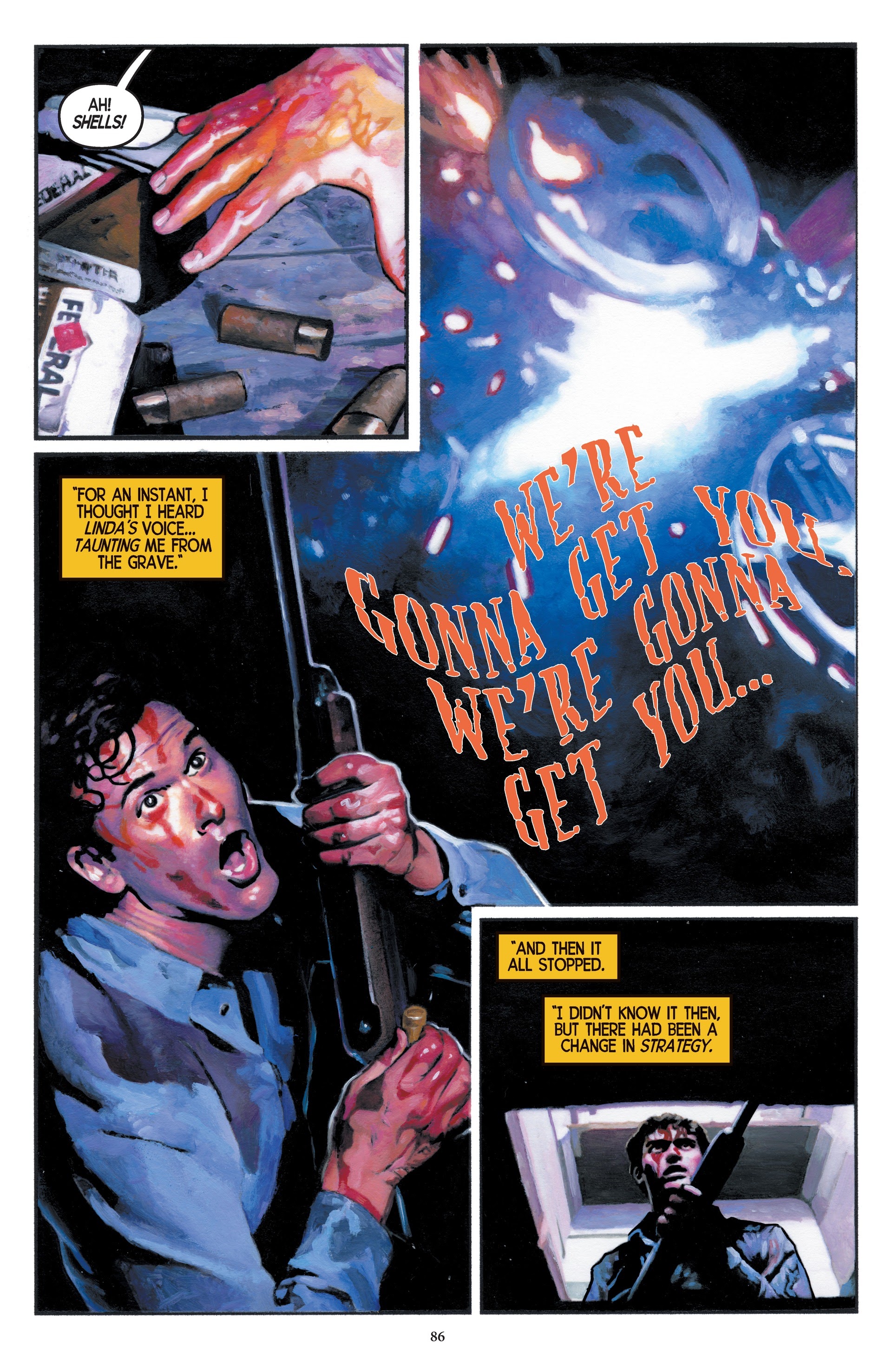 Read online The Evil Dead comic -  Issue # _40th Anniversary Edition - 87