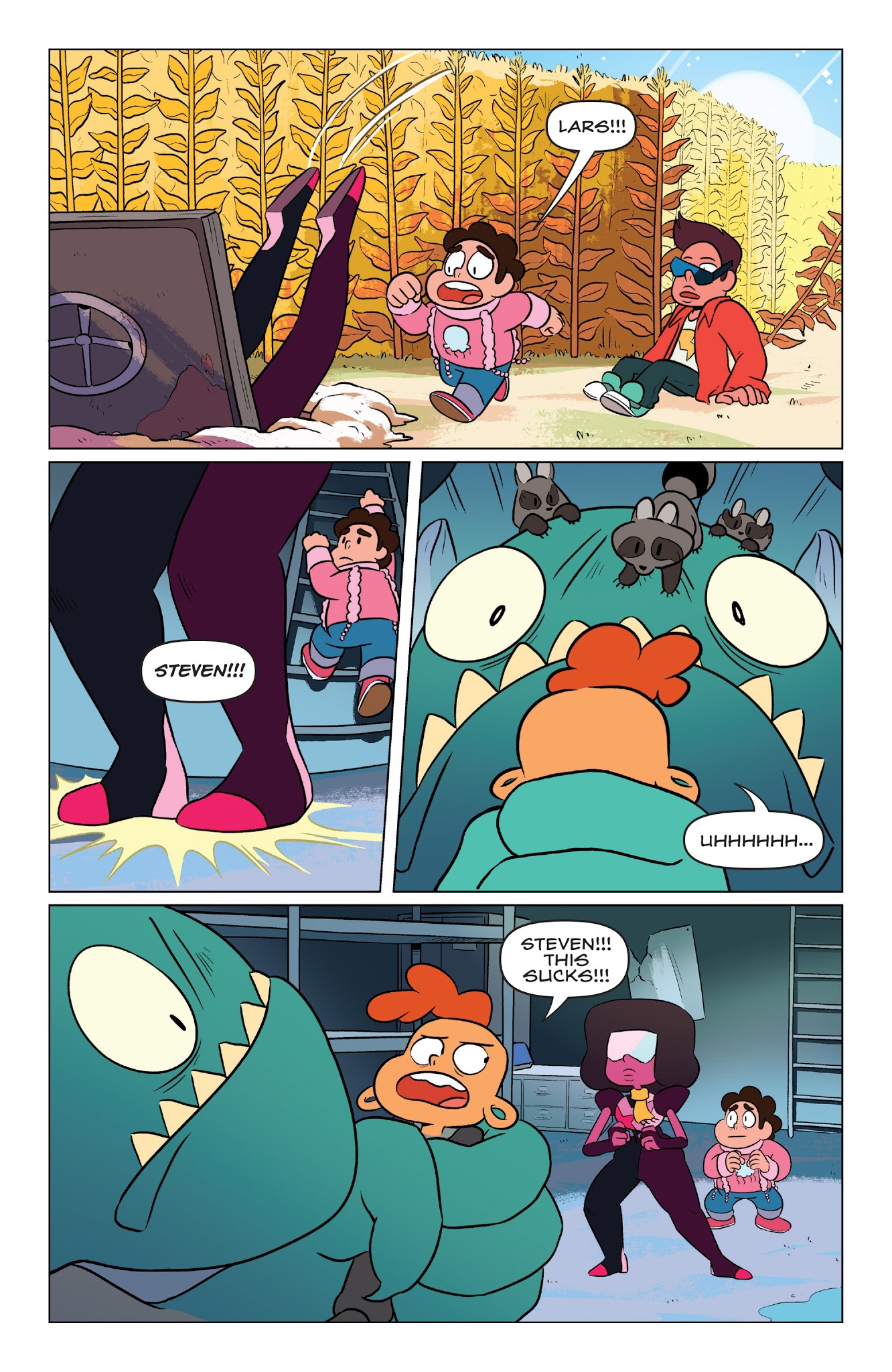 Read online Steven Universe Ongoing comic -  Issue #8 - 17
