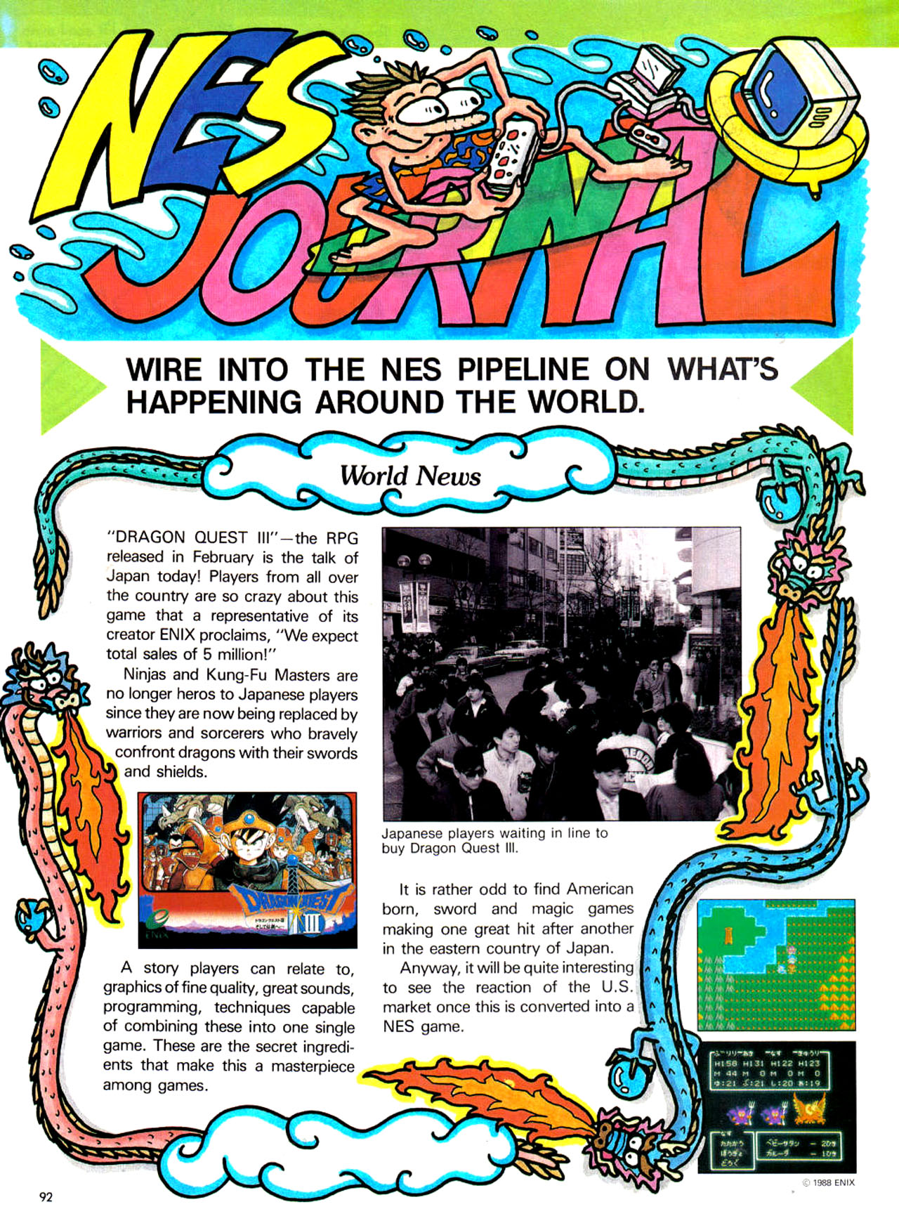 Read online Nintendo Power comic -  Issue #1 - 96