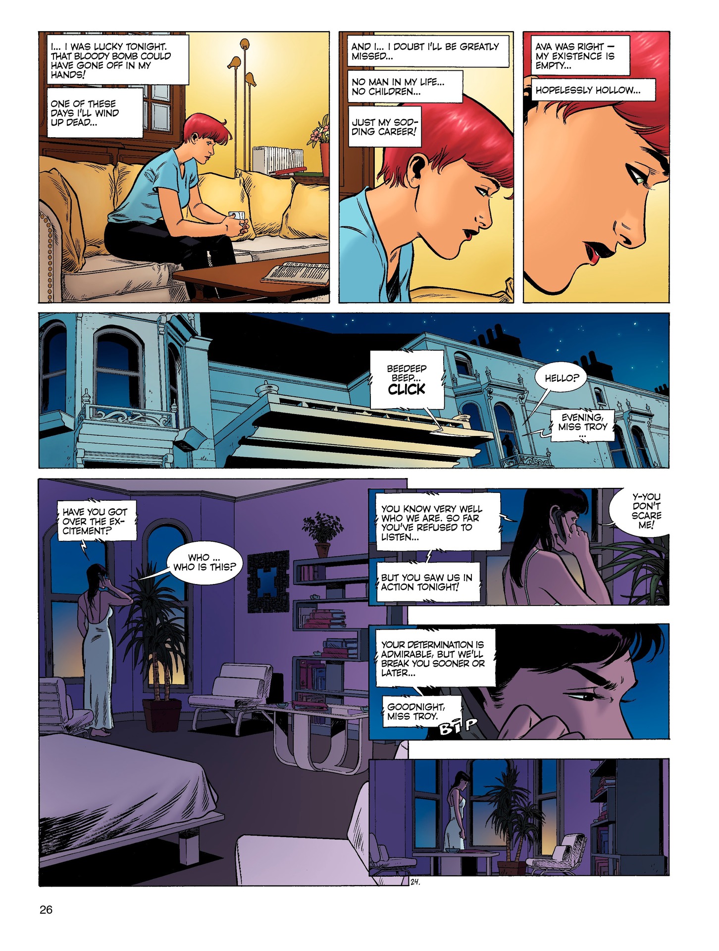 Read online Damocles comic -  Issue #3 - 26