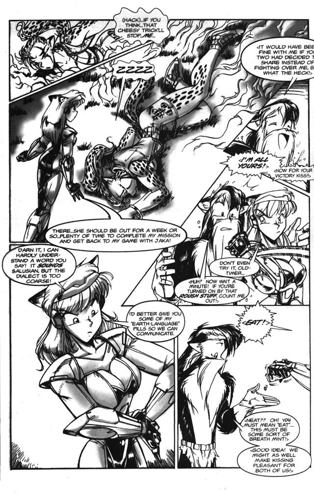 Read online Asrial vs. Cheetah comic -  Issue #2 - 18