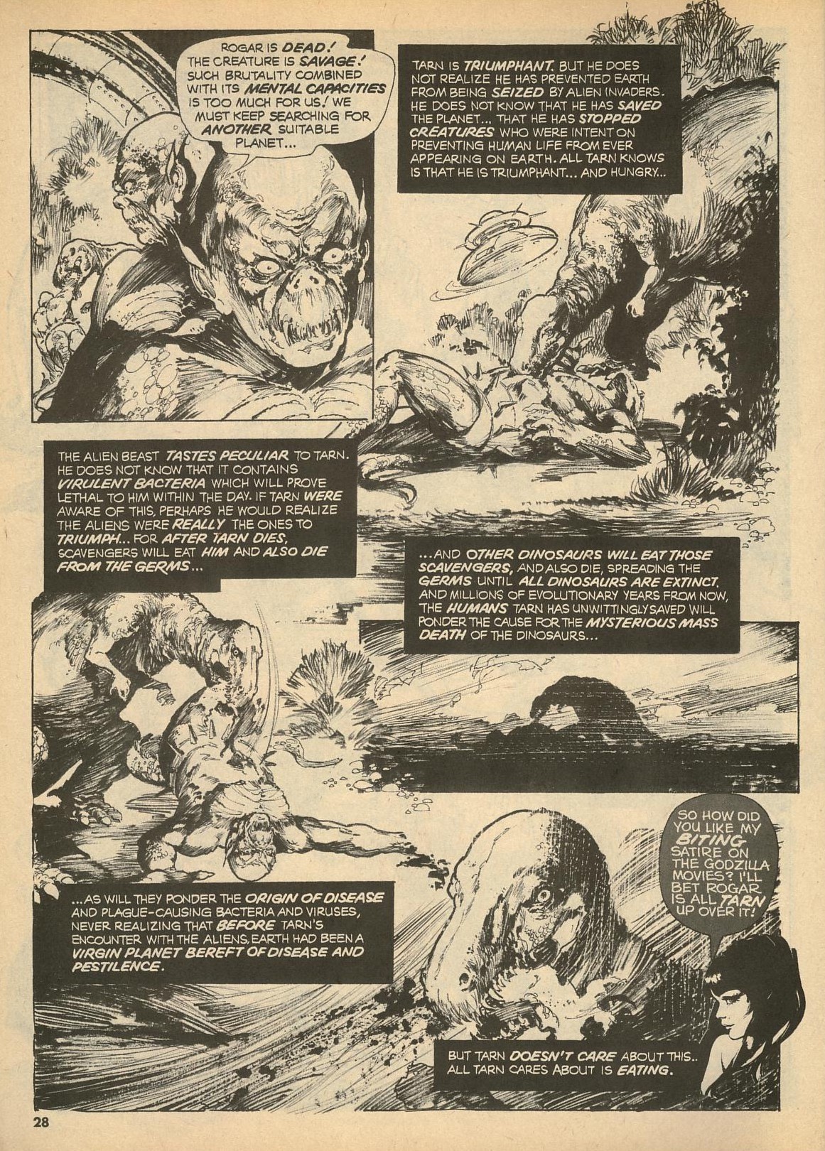 Read online Vampirella (1969) comic -  Issue #28 - 28