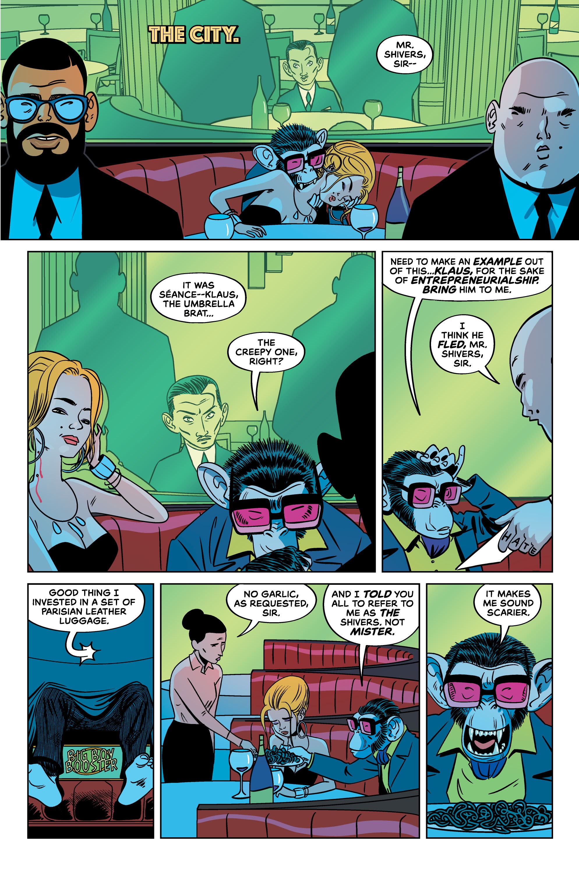 Read online Tales from the Umbrella Academy: You Look Like Death comic -  Issue #1 - 19
