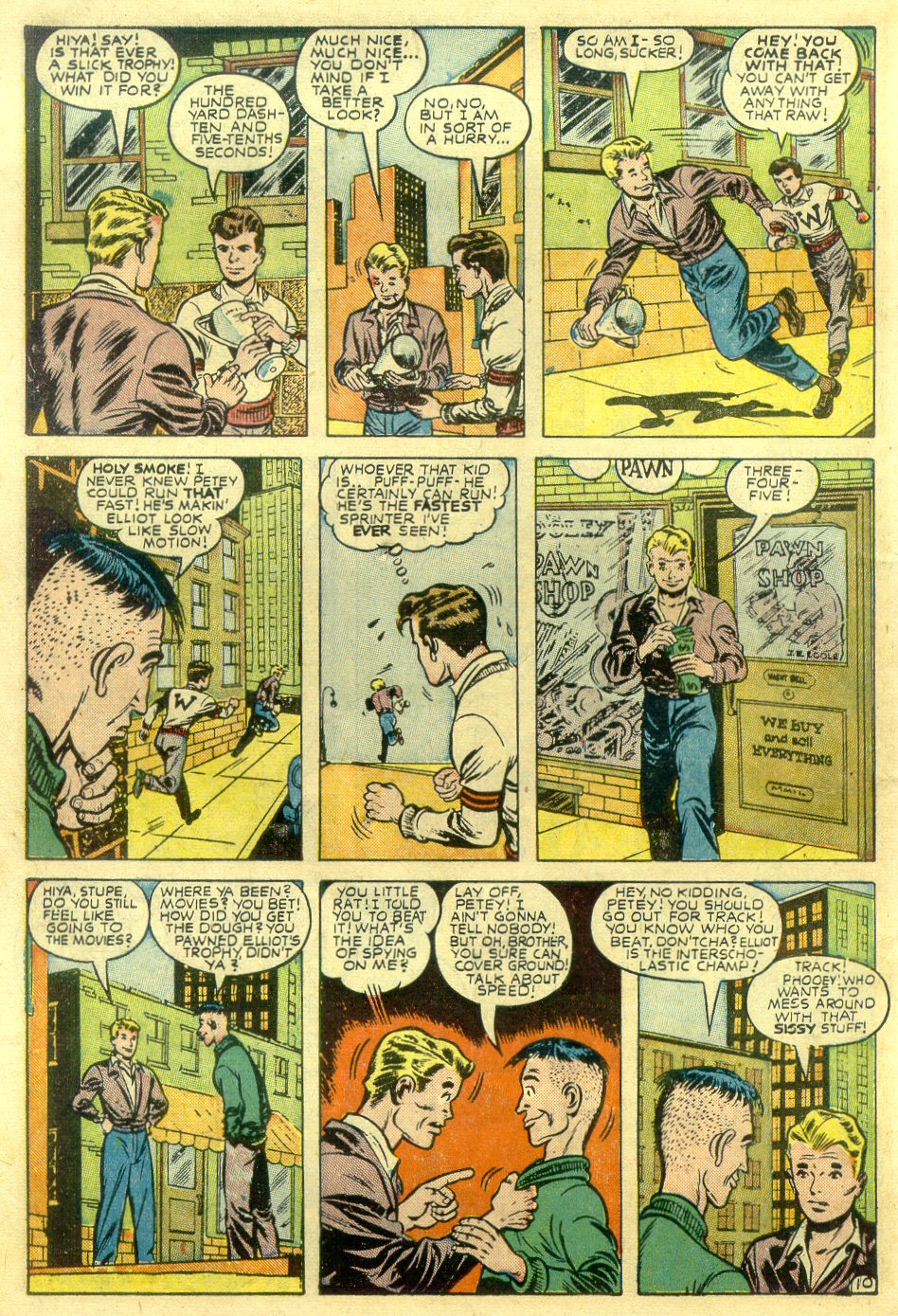 Read online Daredevil (1941) comic -  Issue #50 - 12
