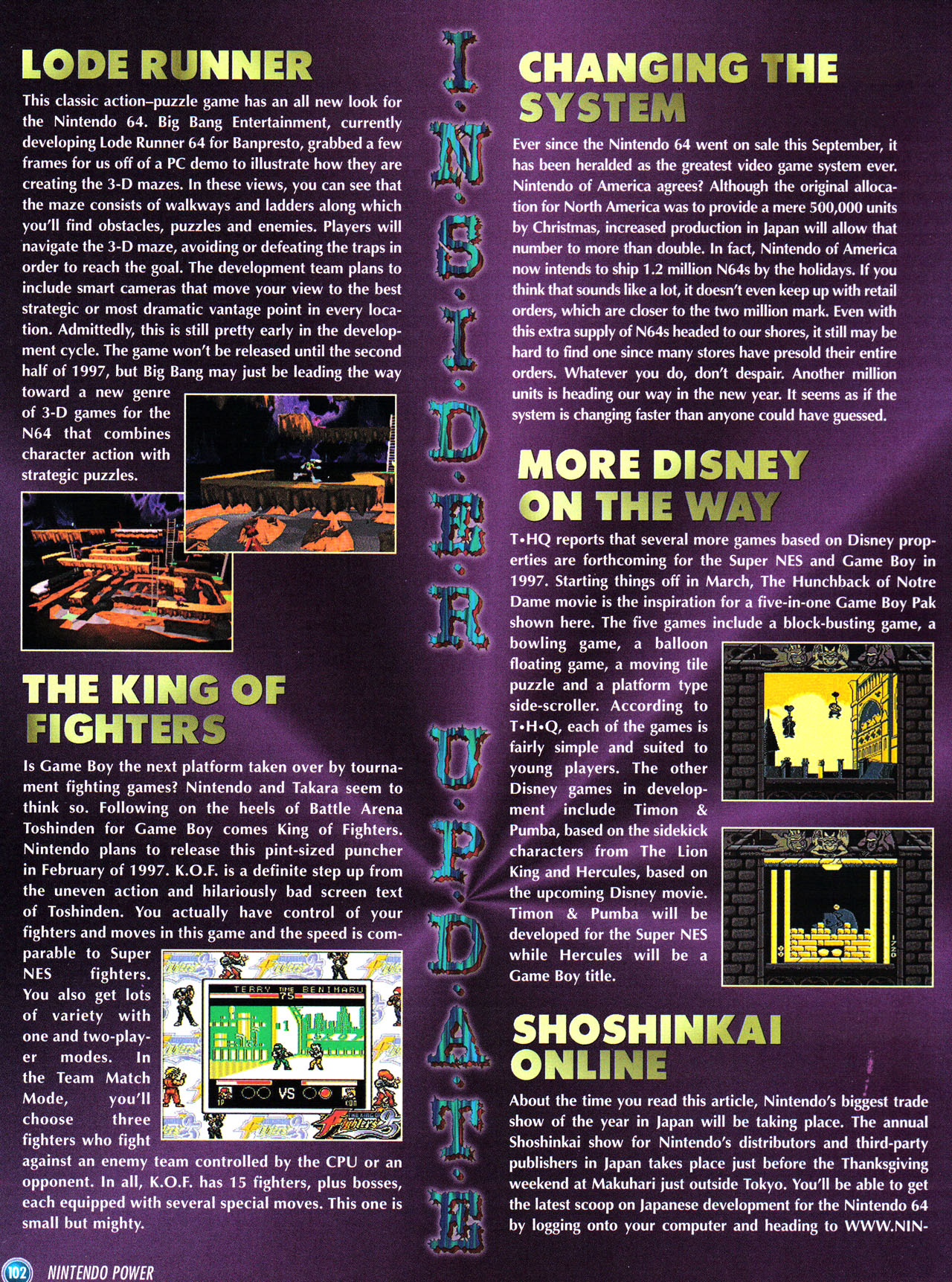Read online Nintendo Power comic -  Issue #91 - 111