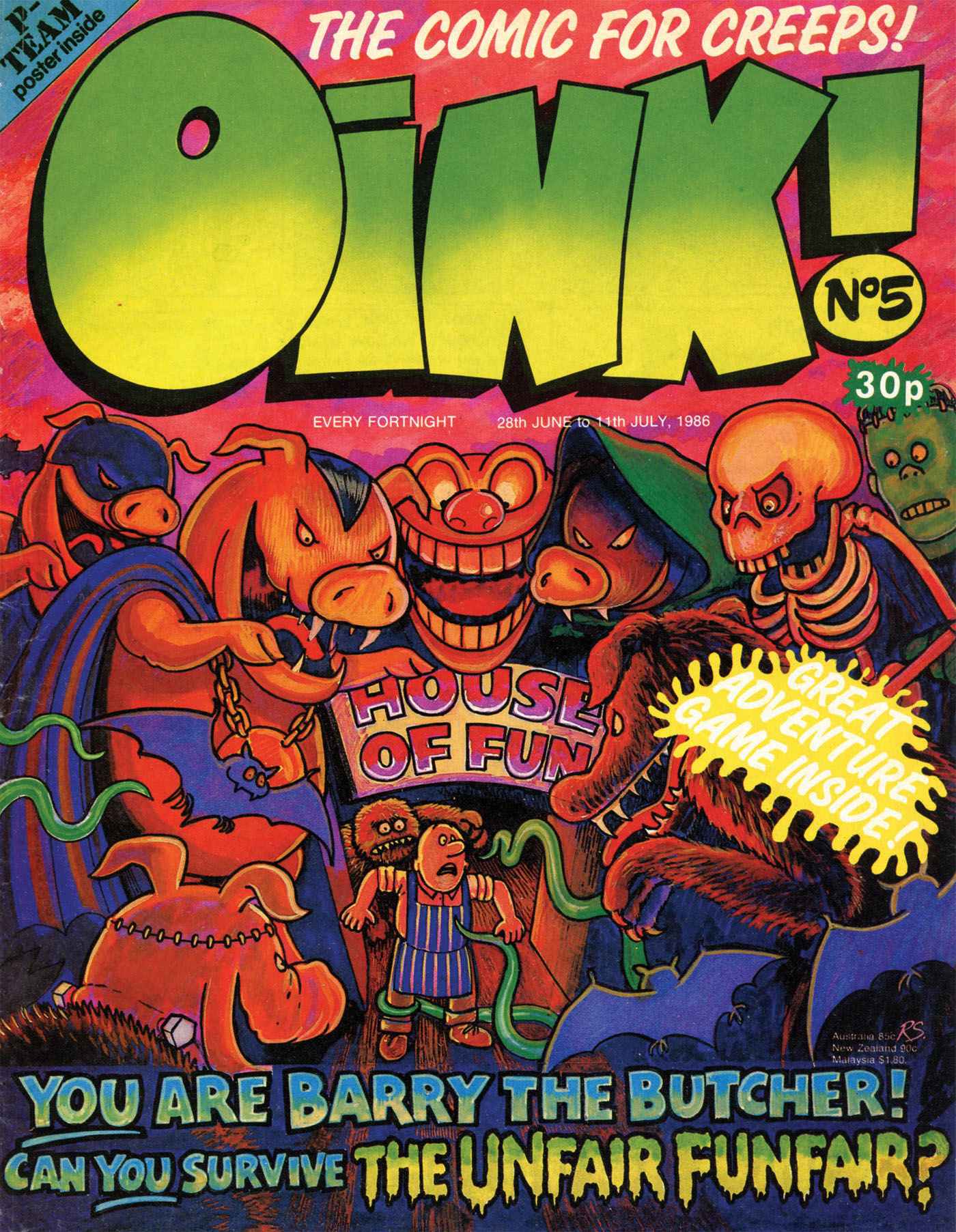Read online Oink! comic -  Issue #5 - 1