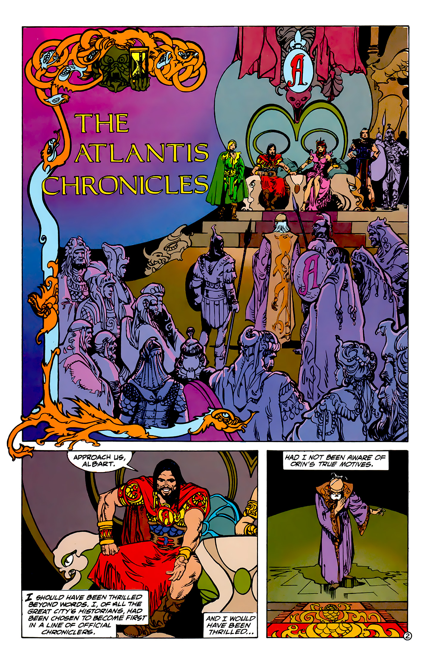 Read online Atlantis Chronicles comic -  Issue #1 - 3