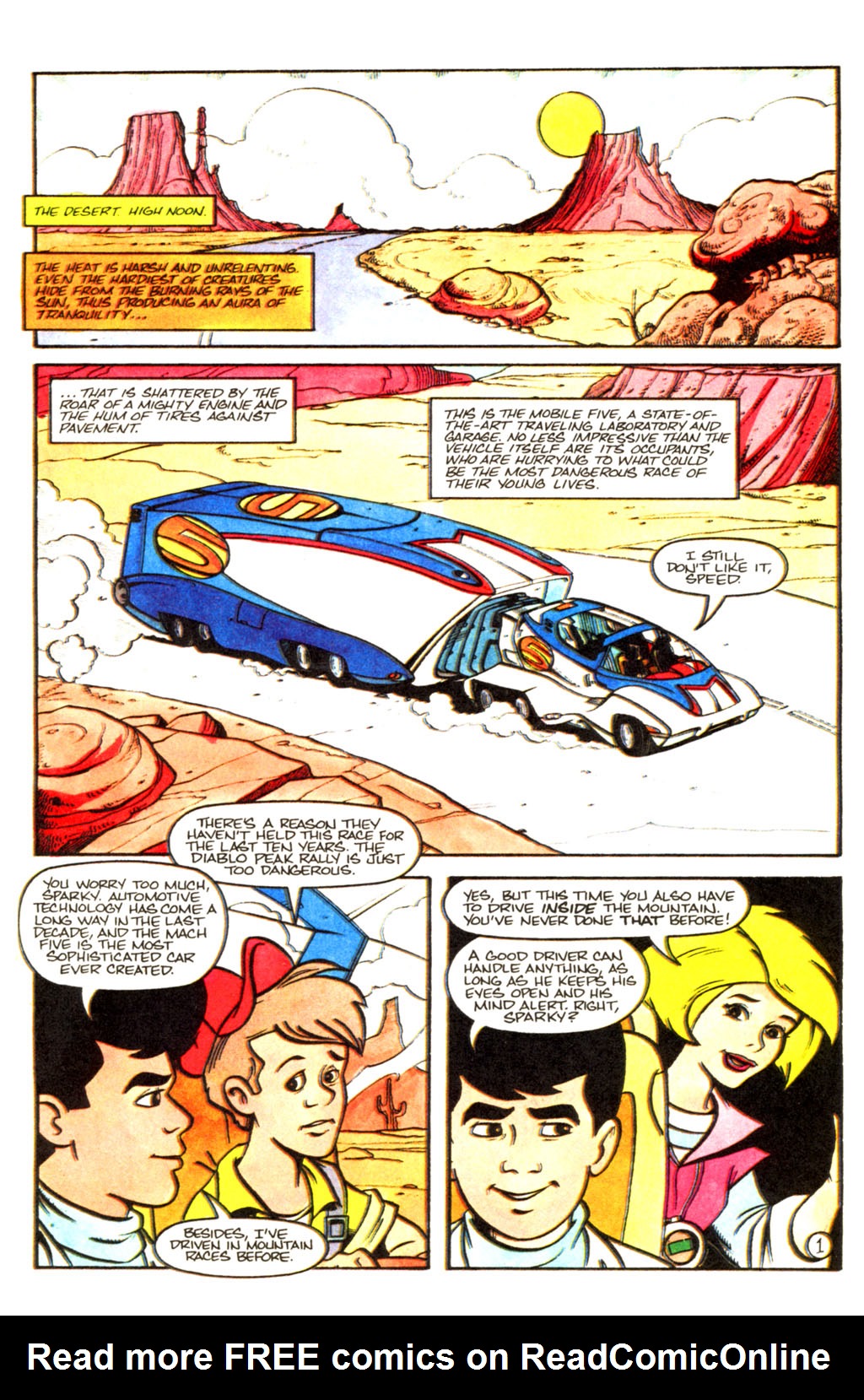 Read online The New Adventures of Speed Racer comic -  Issue #0 - 2