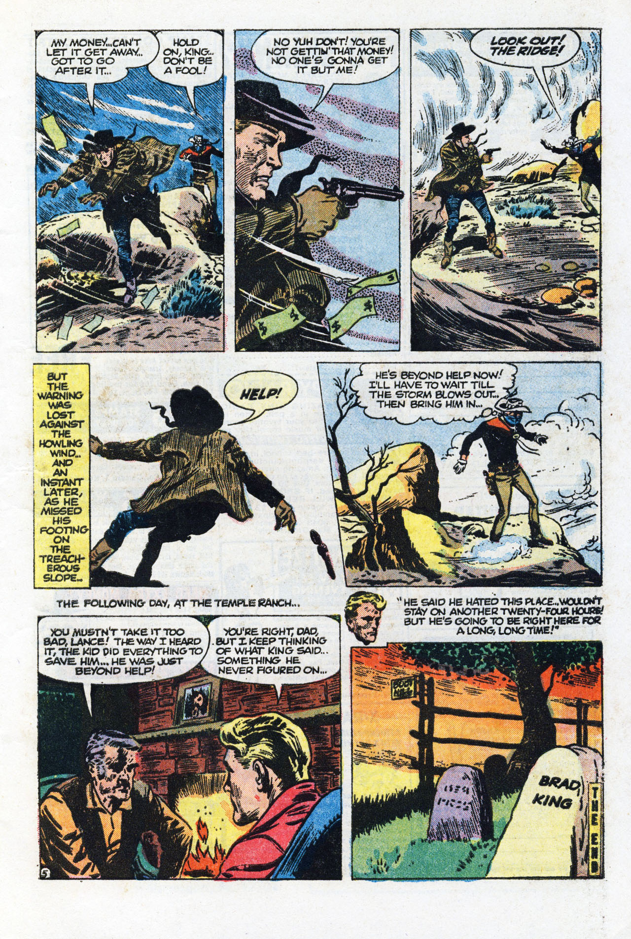 Read online The Outlaw Kid (1970) comic -  Issue #19 - 9