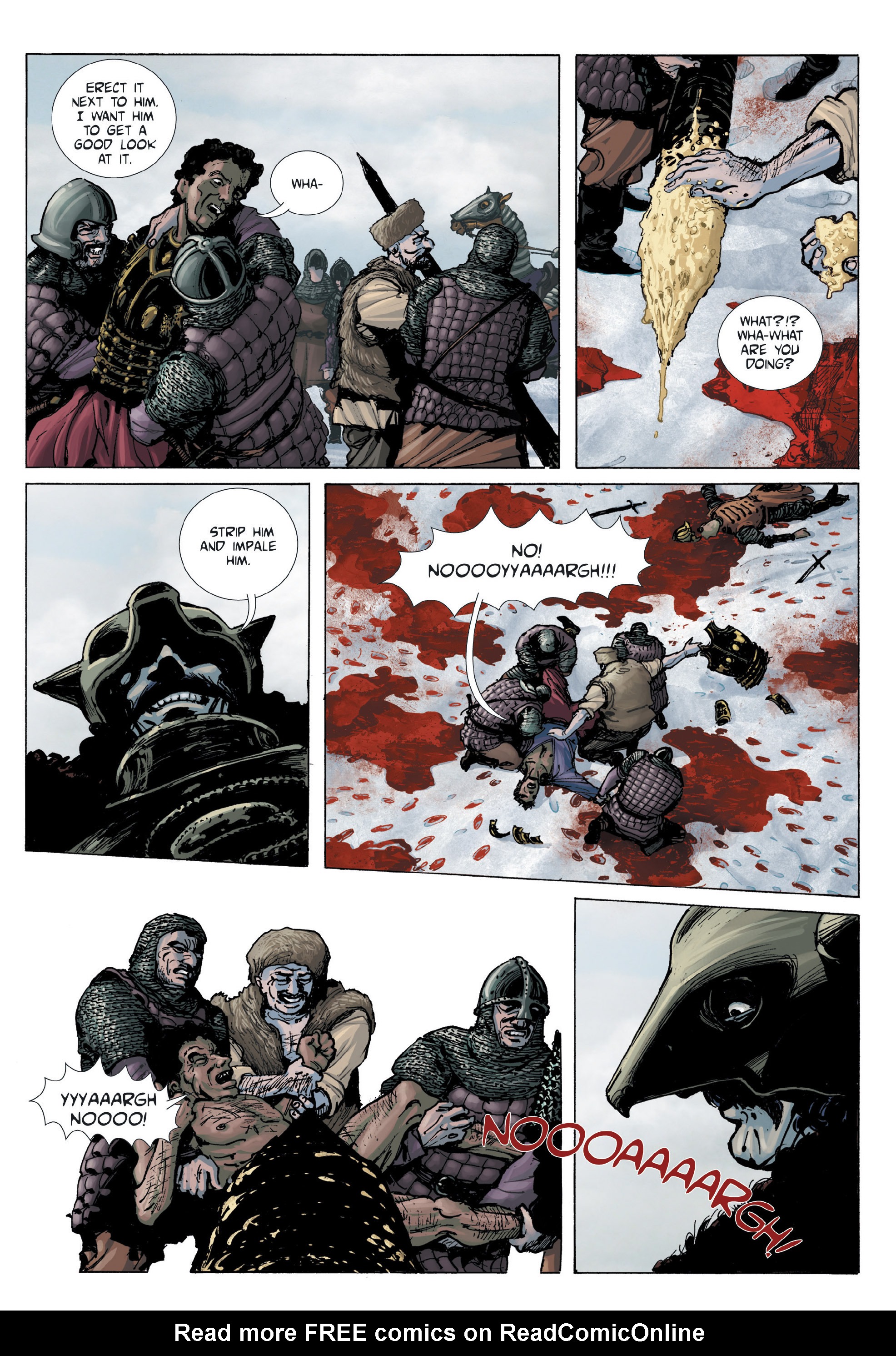 Read online Voivod: The True Story of Vlad the Impaler comic -  Issue # TPB - 116