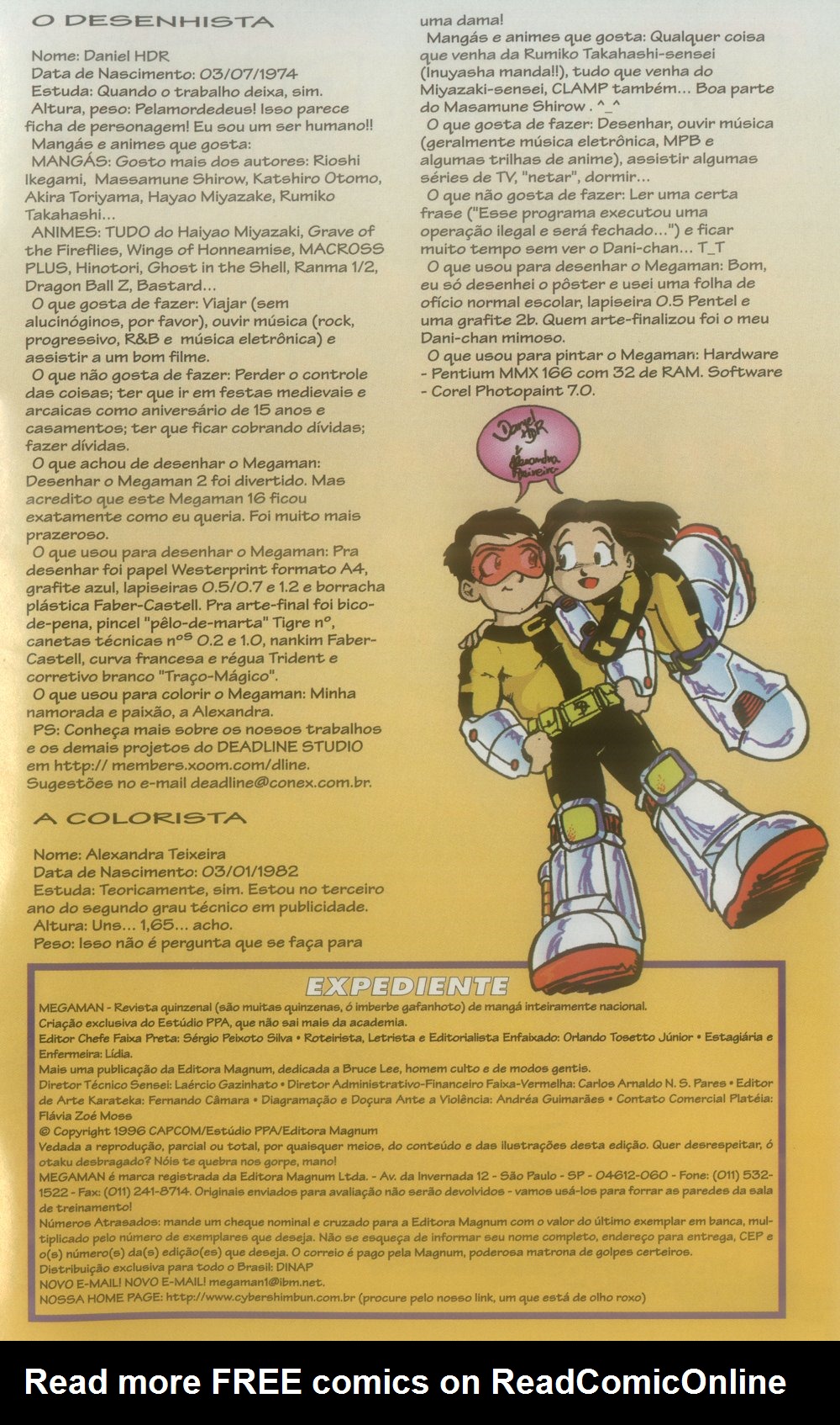 Read online Novas Aventuras de Megaman comic -  Issue #16 - 29