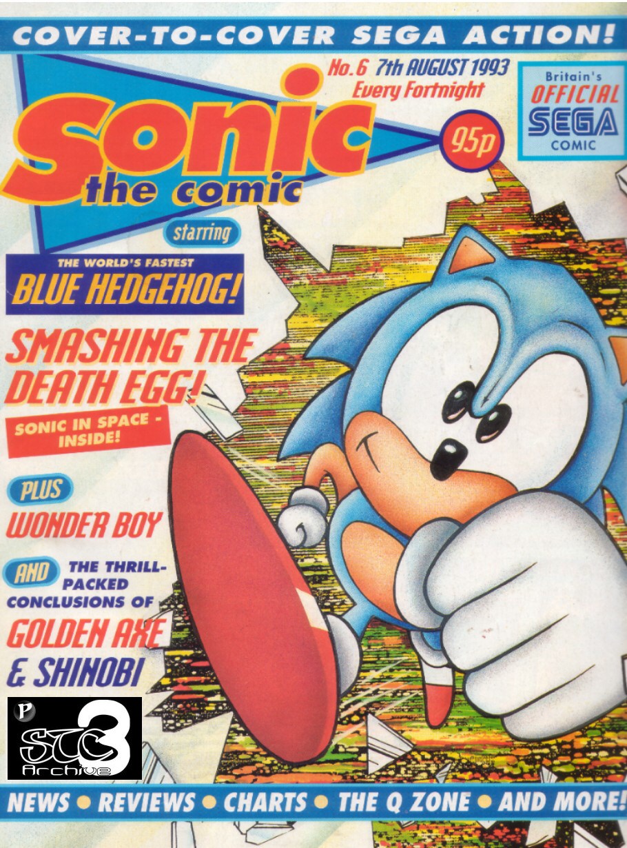 Read online Sonic the Comic comic -  Issue #6 - 1