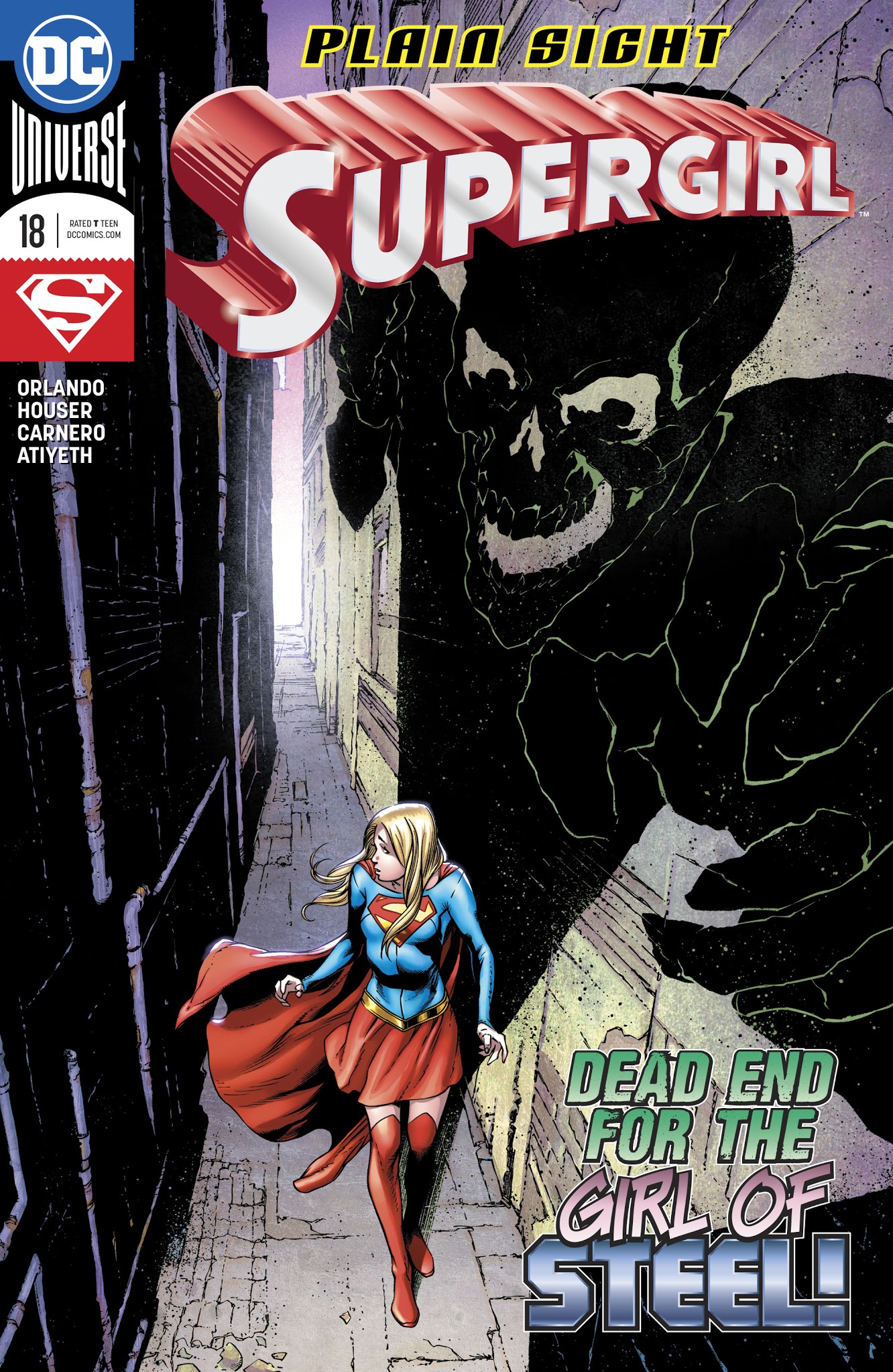 Read online Supergirl (2016) comic -  Issue #18 - 1
