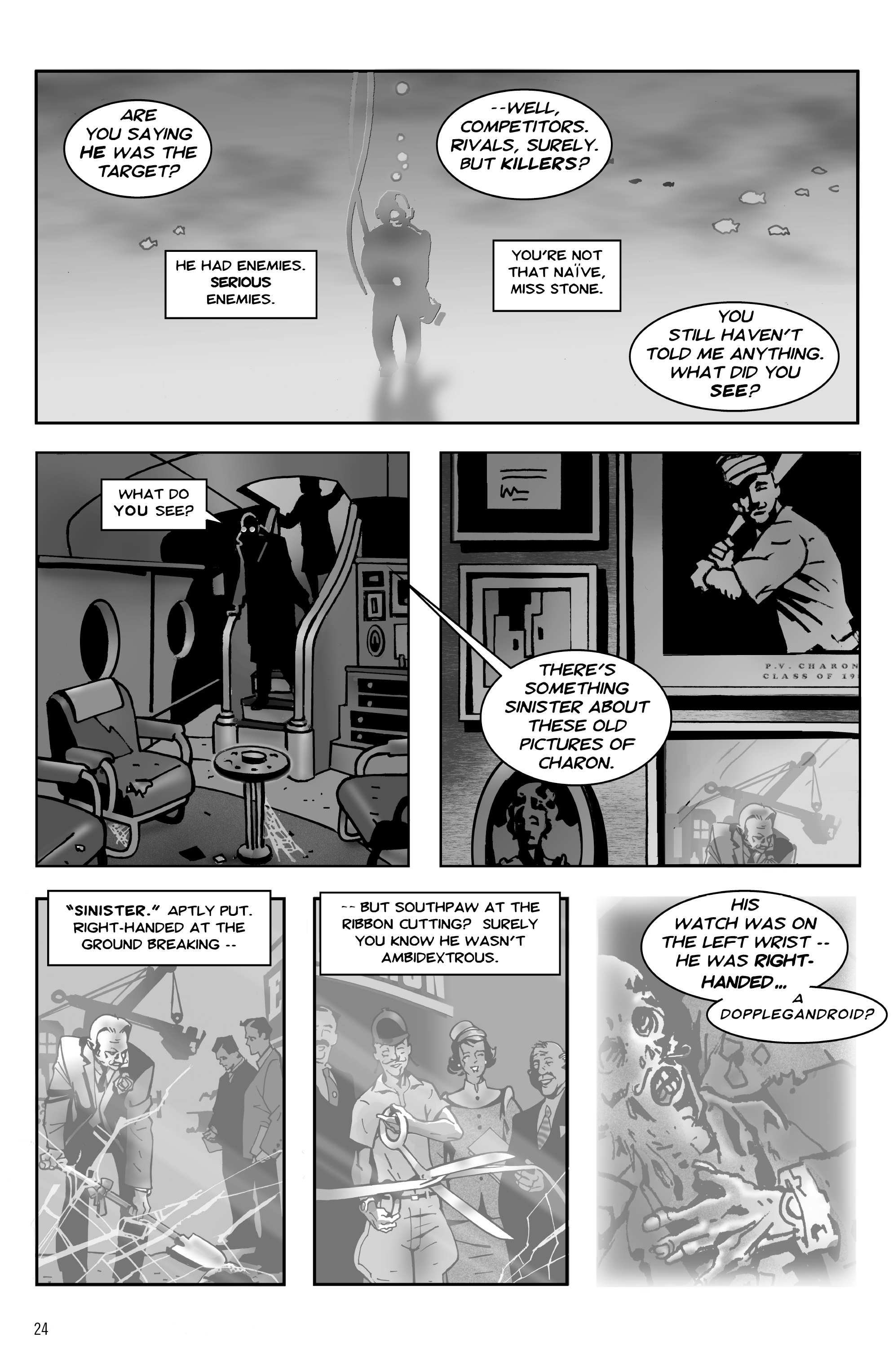 Read online Noir: A Collection of Crime Comics comic -  Issue # TPB - 23