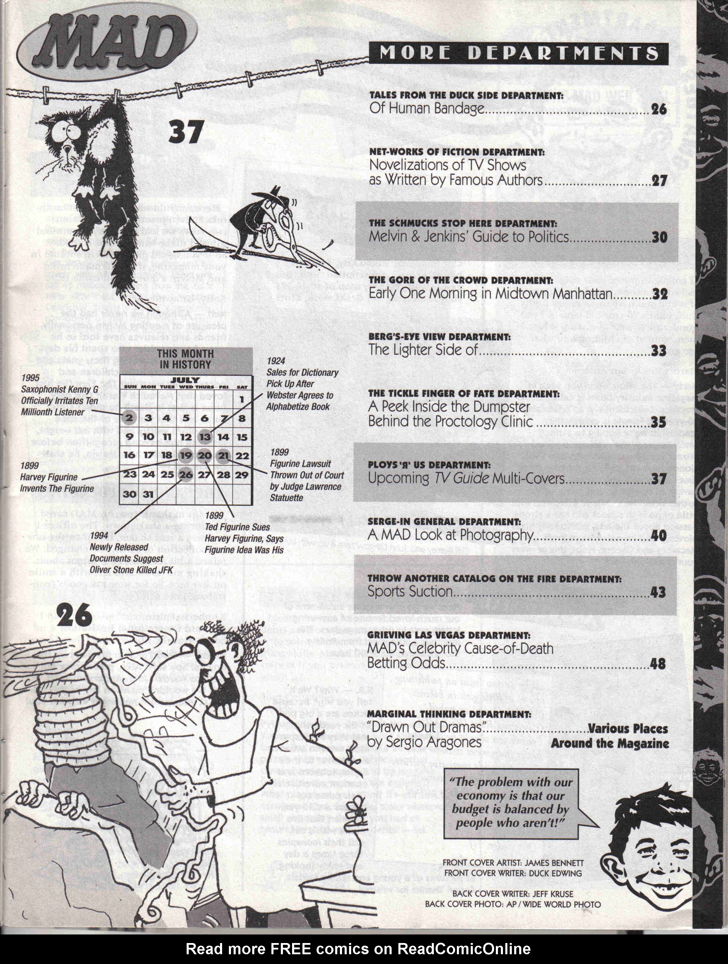 Read online MAD comic -  Issue #395 - 3