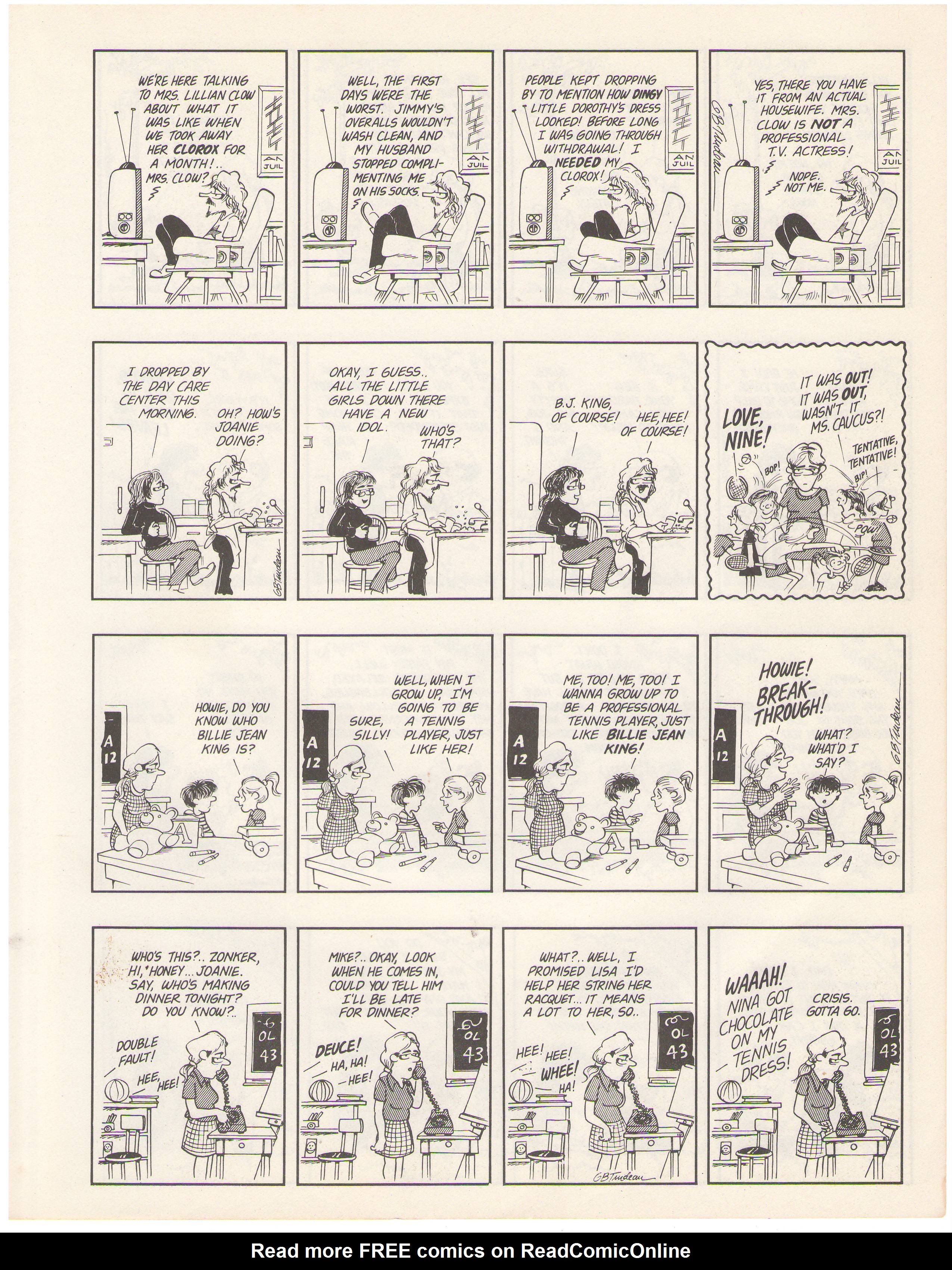 Read online The Doonesbury Chronicles comic -  Issue # TPB (Part 2) - 32